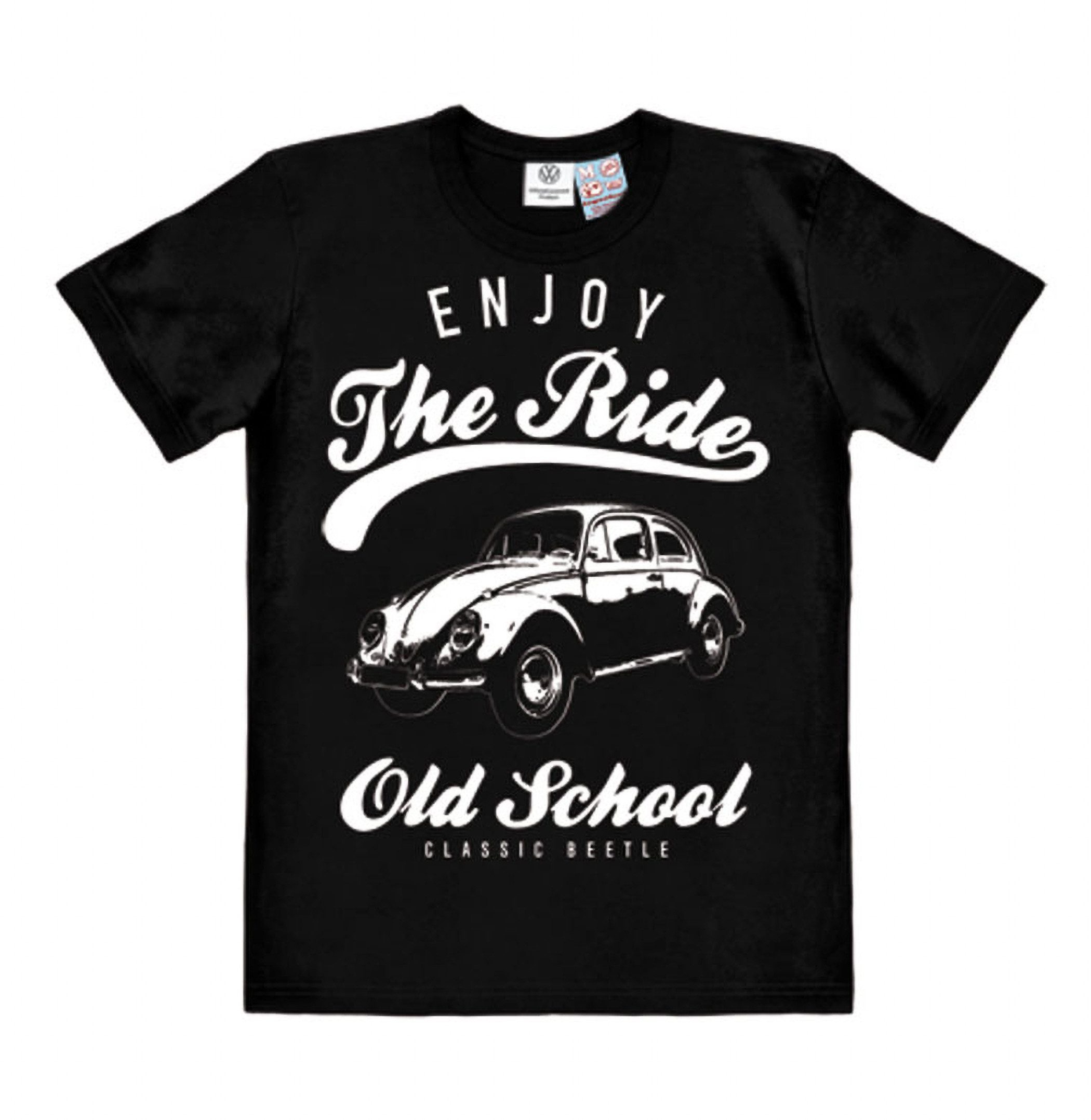 LOGOSHIRT Print-Shirt VW - Beetle - Enjoy The Ride Original Logoshirt Lizen günstig online kaufen