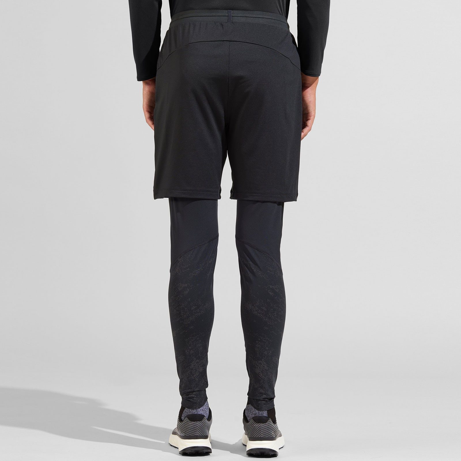 Odlo Laufshorts Zeroweight Insulator Shorts Men 323522-15000 Überziehhose gegen Kälte