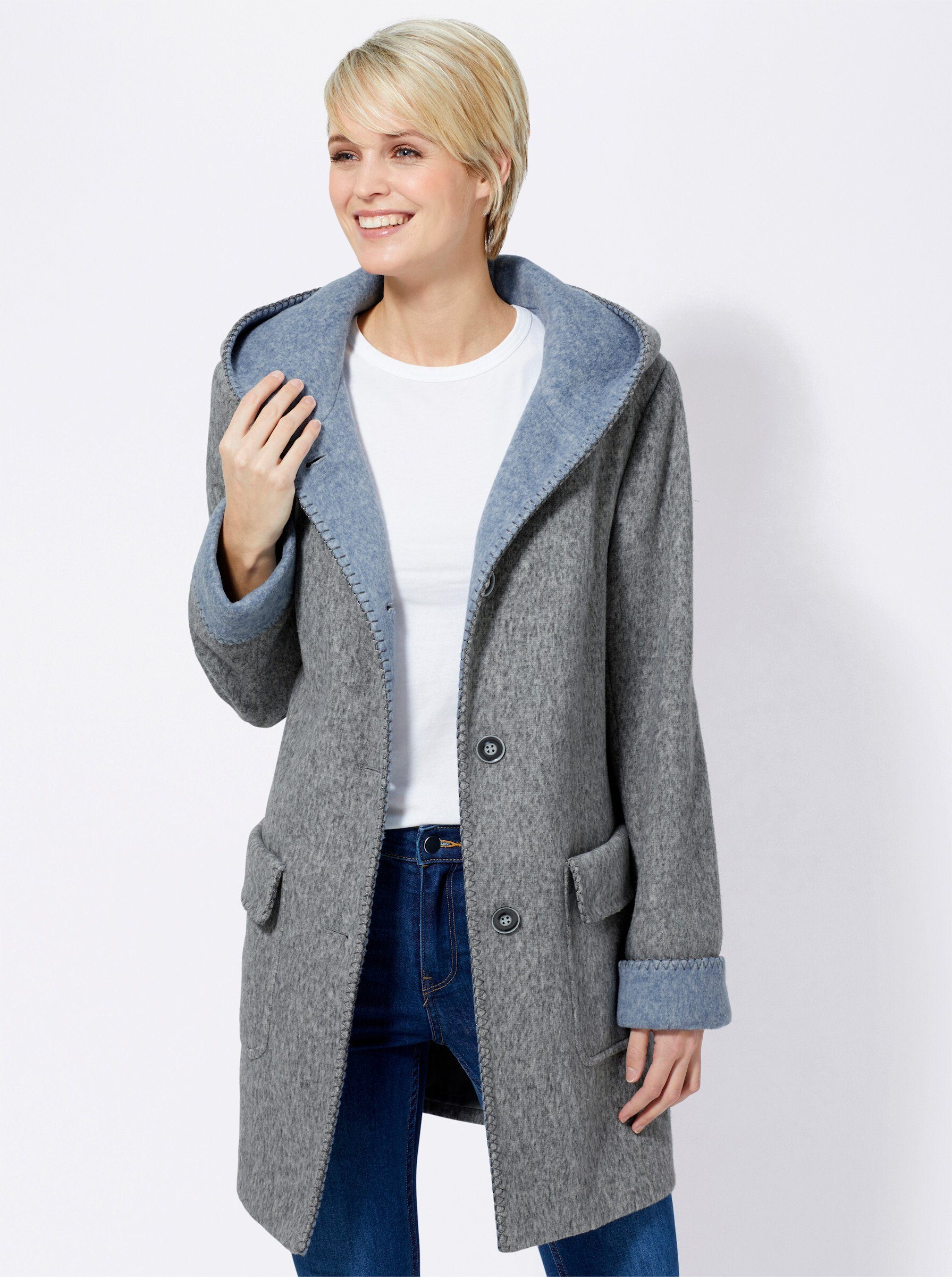 Casual Looks Anorak, mit Kapuze günstig online kaufen