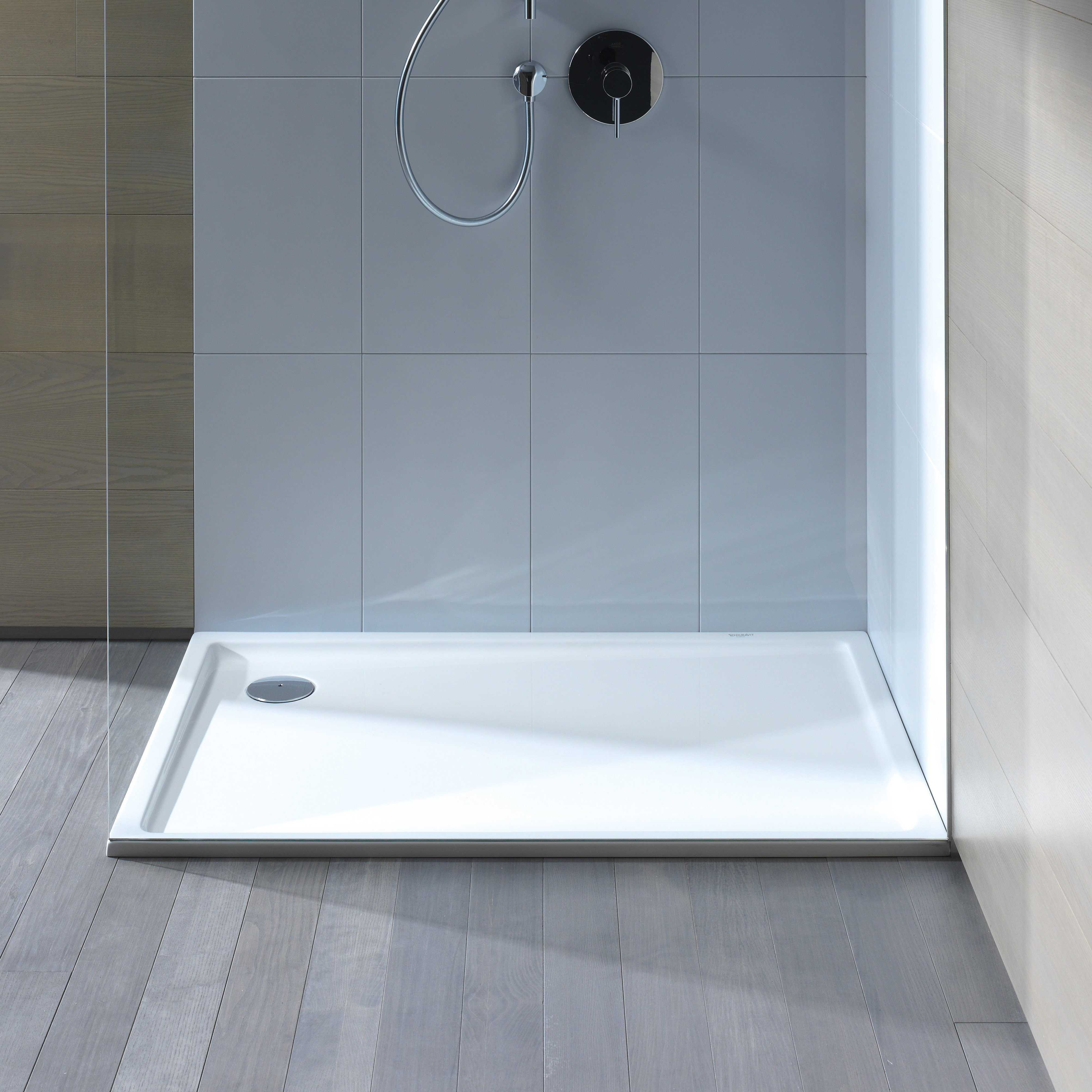 Duravit Duschwanne Starck Slimline 900 x 900 mm Weiß Ablaufdurchmesser 90mm, quadratisch, Sanitäracryl