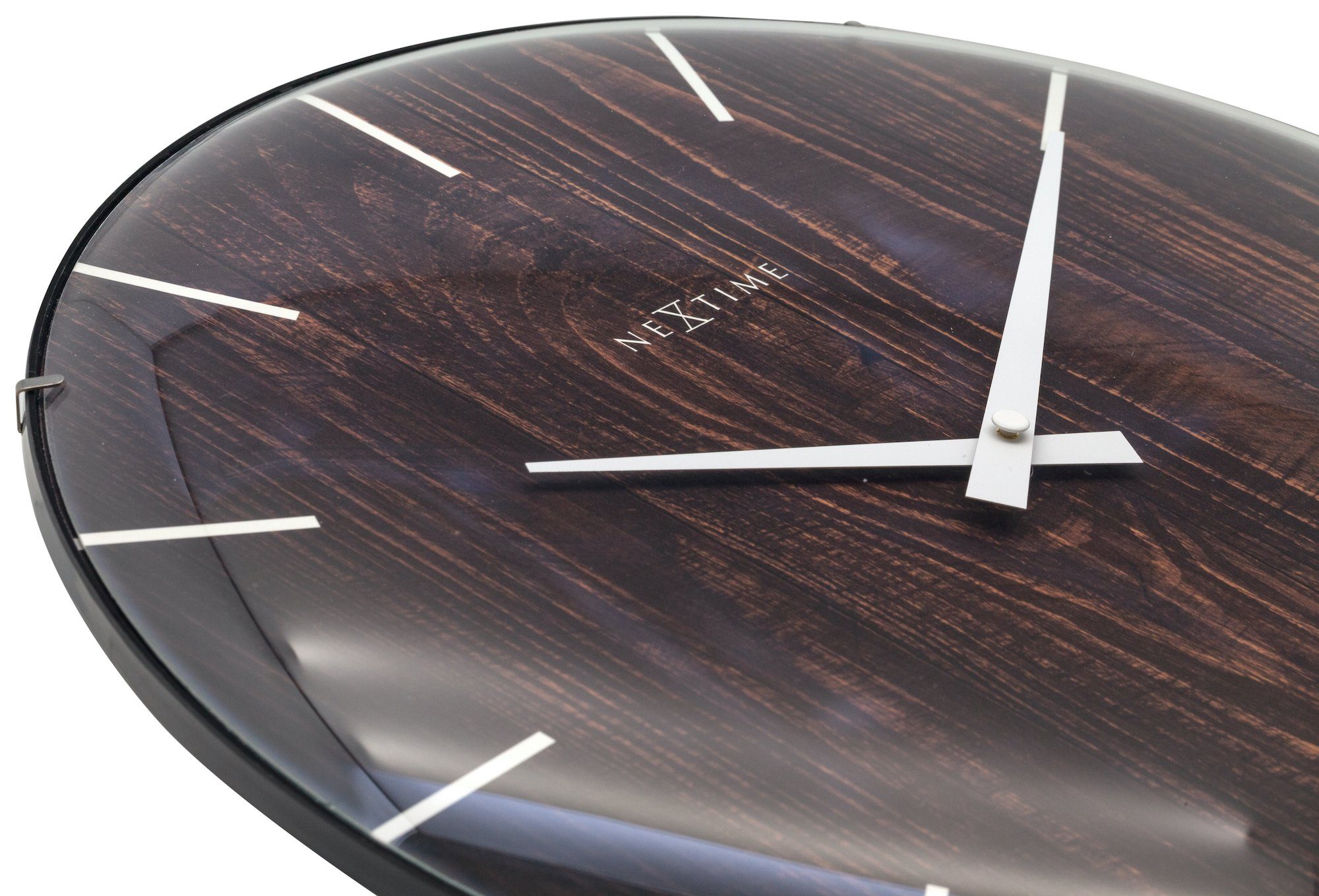 braun NEXTIME 3249 Glas) (mit Wanduhr kuppelförmigen