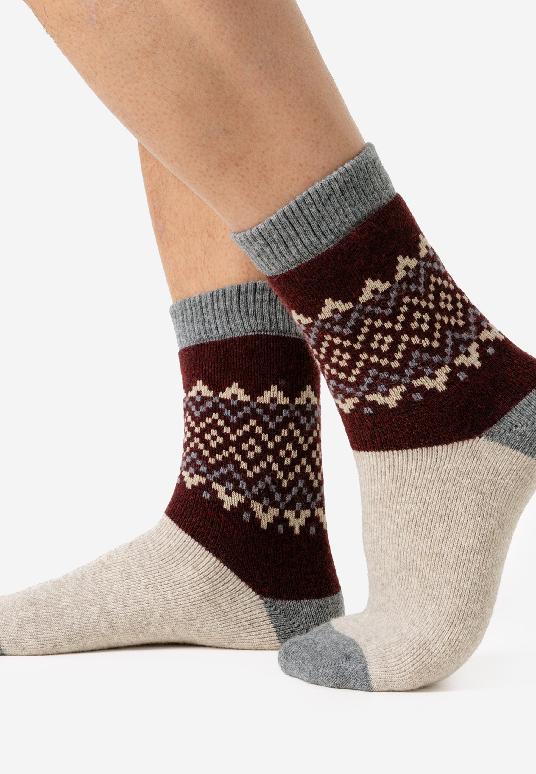 LIVING CRAFTS Socken BORGHOLM GOTS zertifiziert