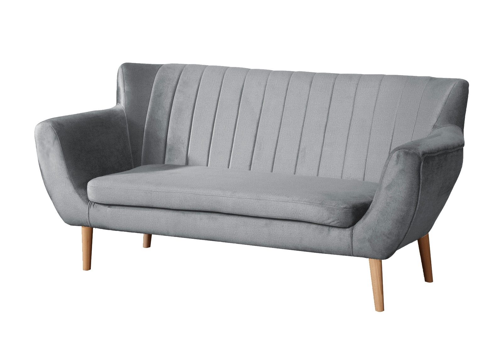 Compleo 2-Sitzer Sofa mit hohen Beinen, günstig online kaufen
