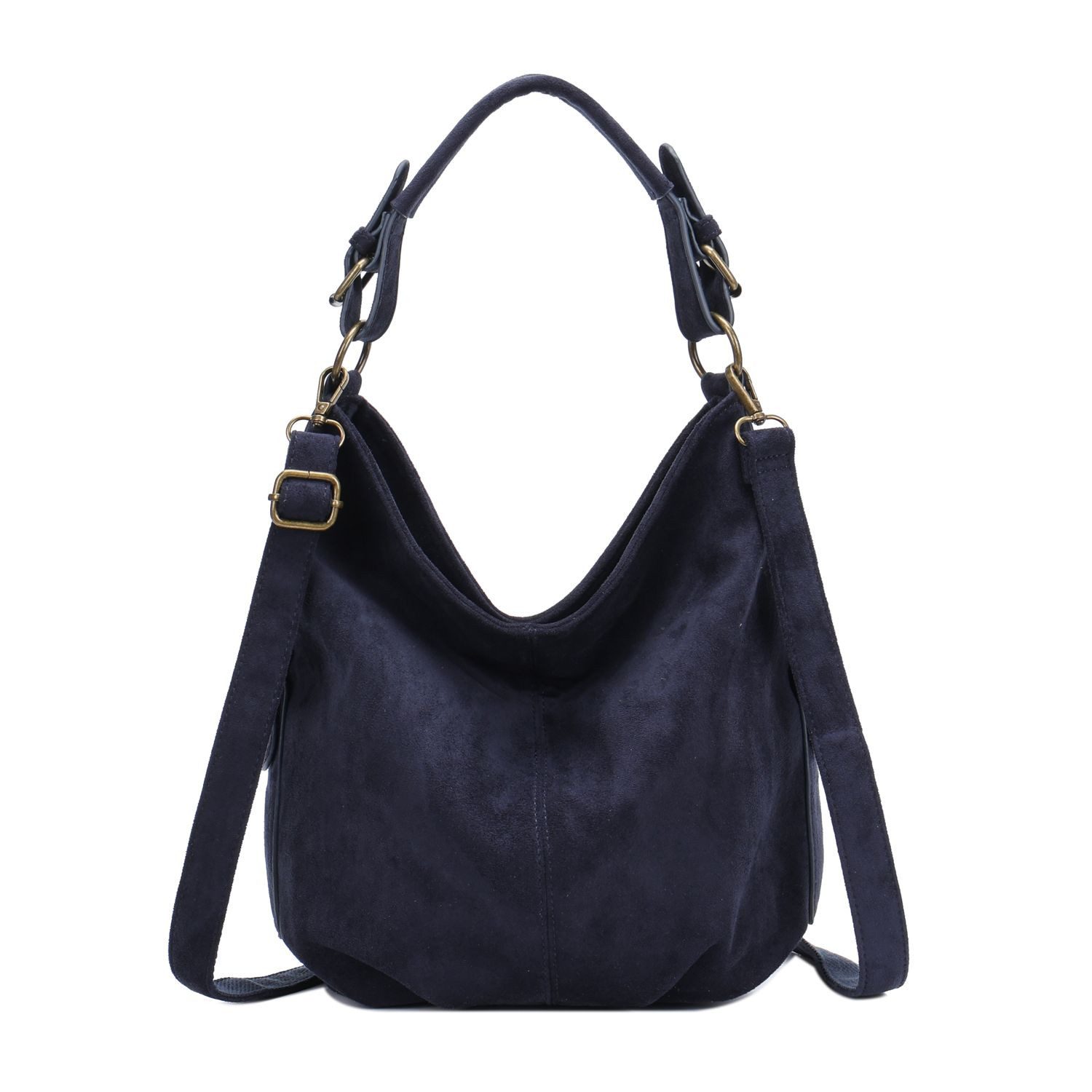 Schultertasche DAMEN SHOPPER Hobo Bag Umhängetasche Handtasche City Bag Cross-Over