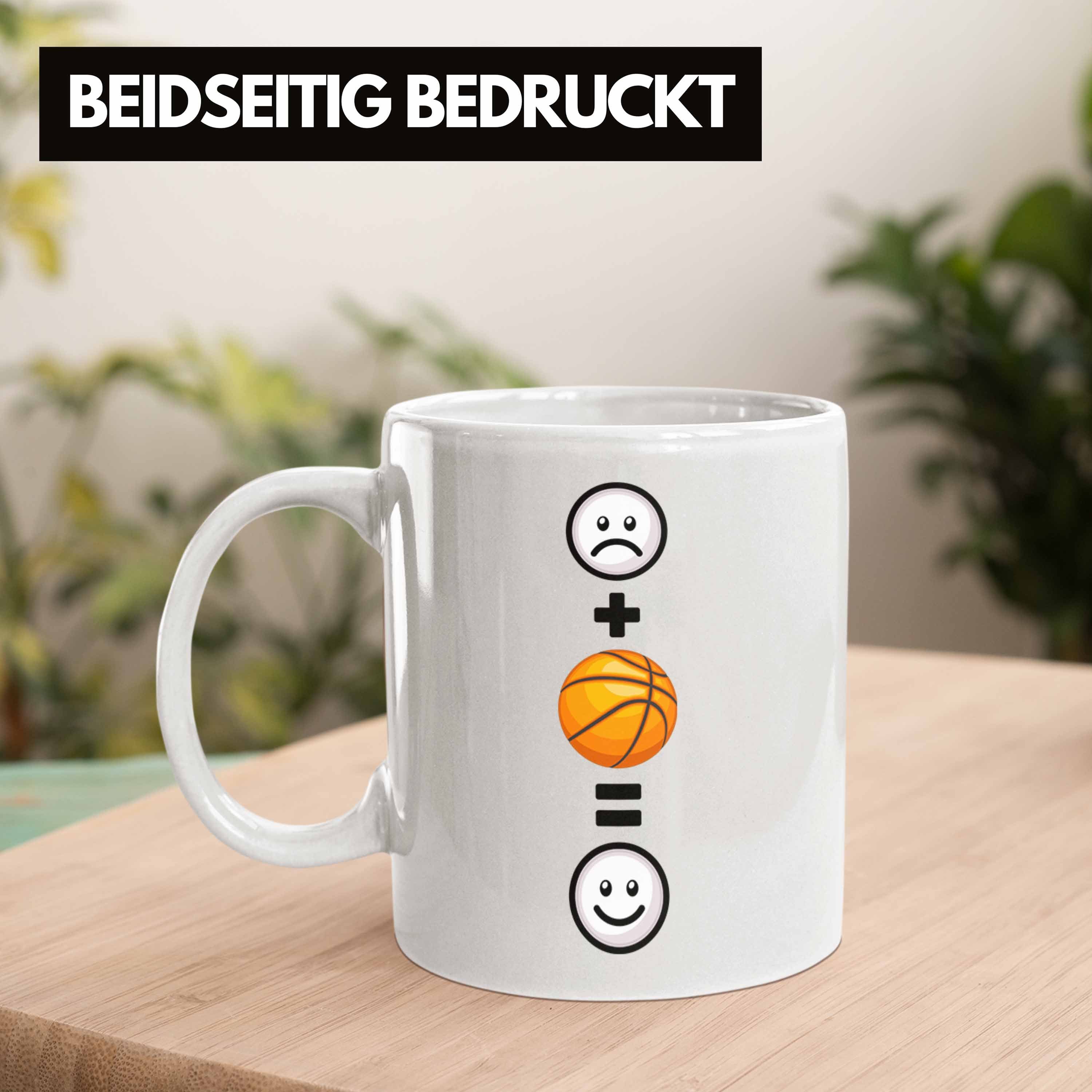 Basketball-Spieler Ge Geschenk für Tasse Lustige Weiss Trendation Geburtstag Basketball Tasse