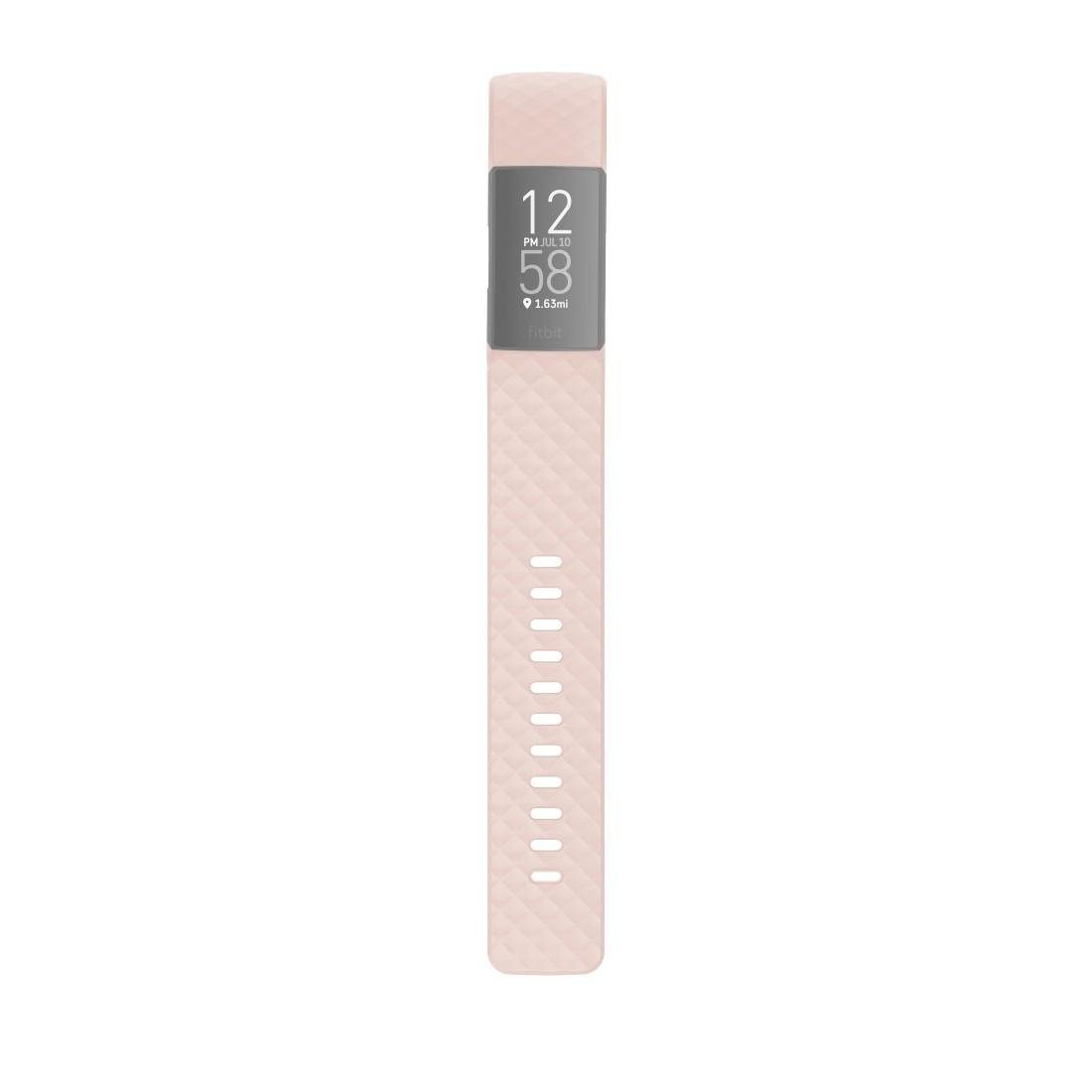 Fitbit cm Fitbit 3 Charge für 4, 19,9 und Hama rosé Charge Smartwatch-Armband Ersatzarmband 22mm,