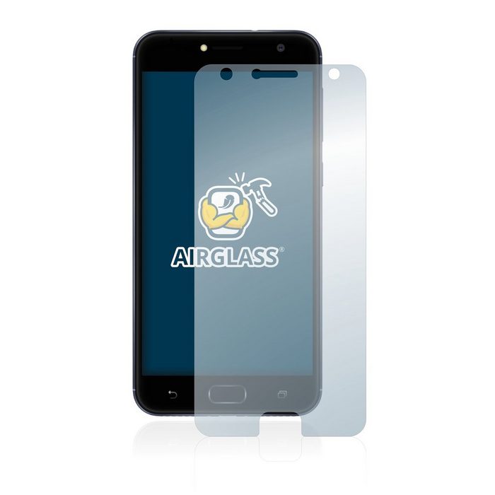 BROTECT flexible Panzerglasfolie für Asus ZenFone 4 Selfie ZD553KL Displayschutzglas Schutzglas Glasfolie klar