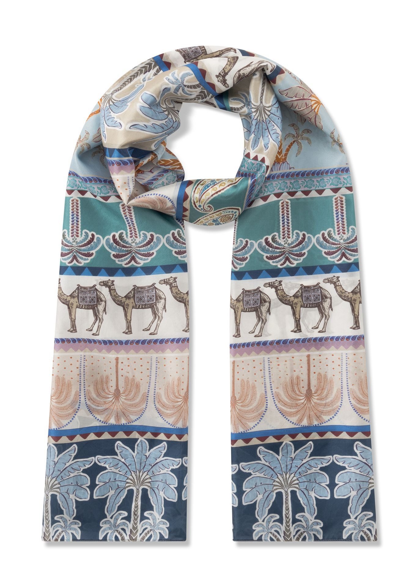 Codello Modeschal Codello Seidenschal mit Mustermix