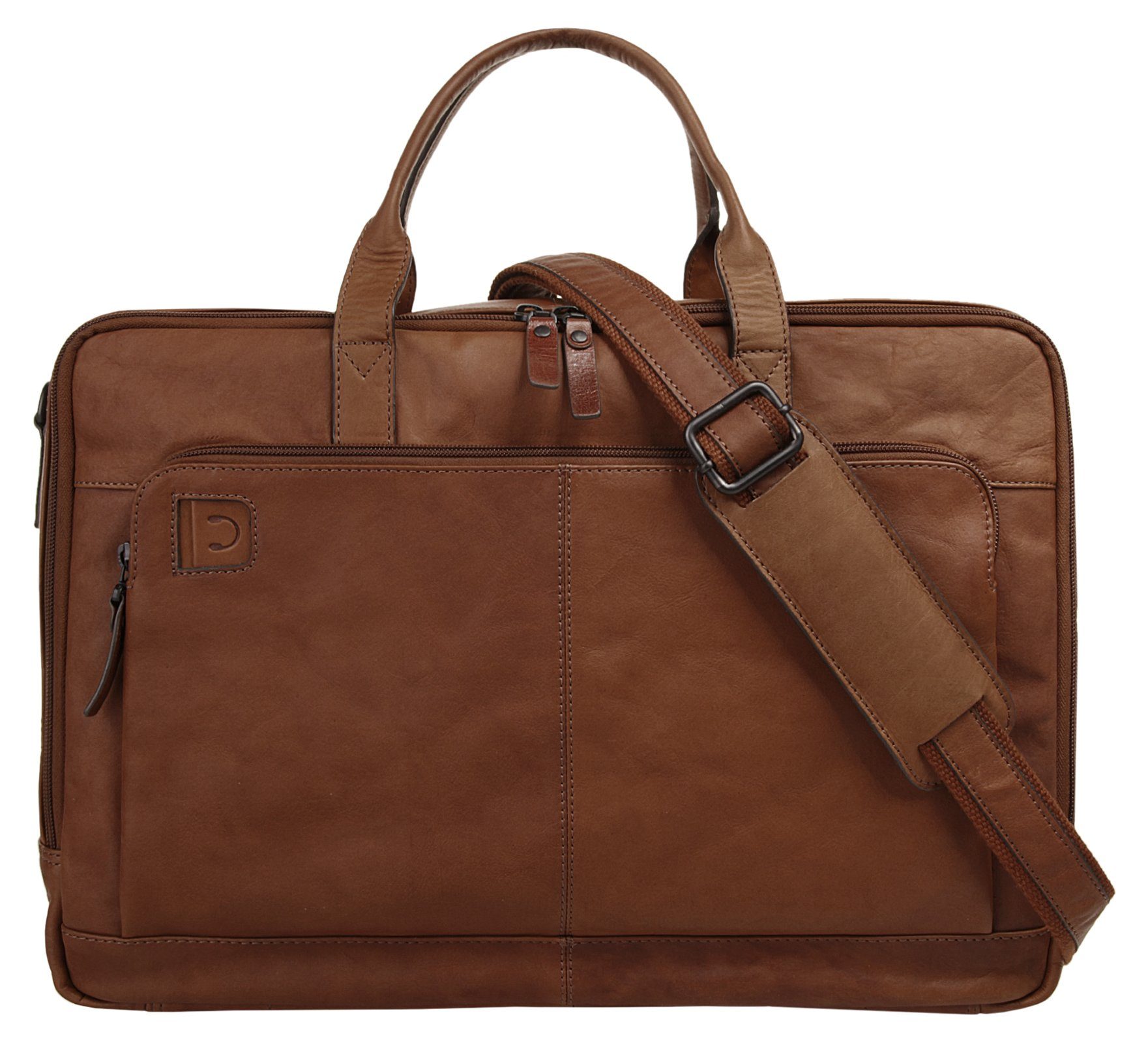 X-Zone Laptoptasche, echt Leder