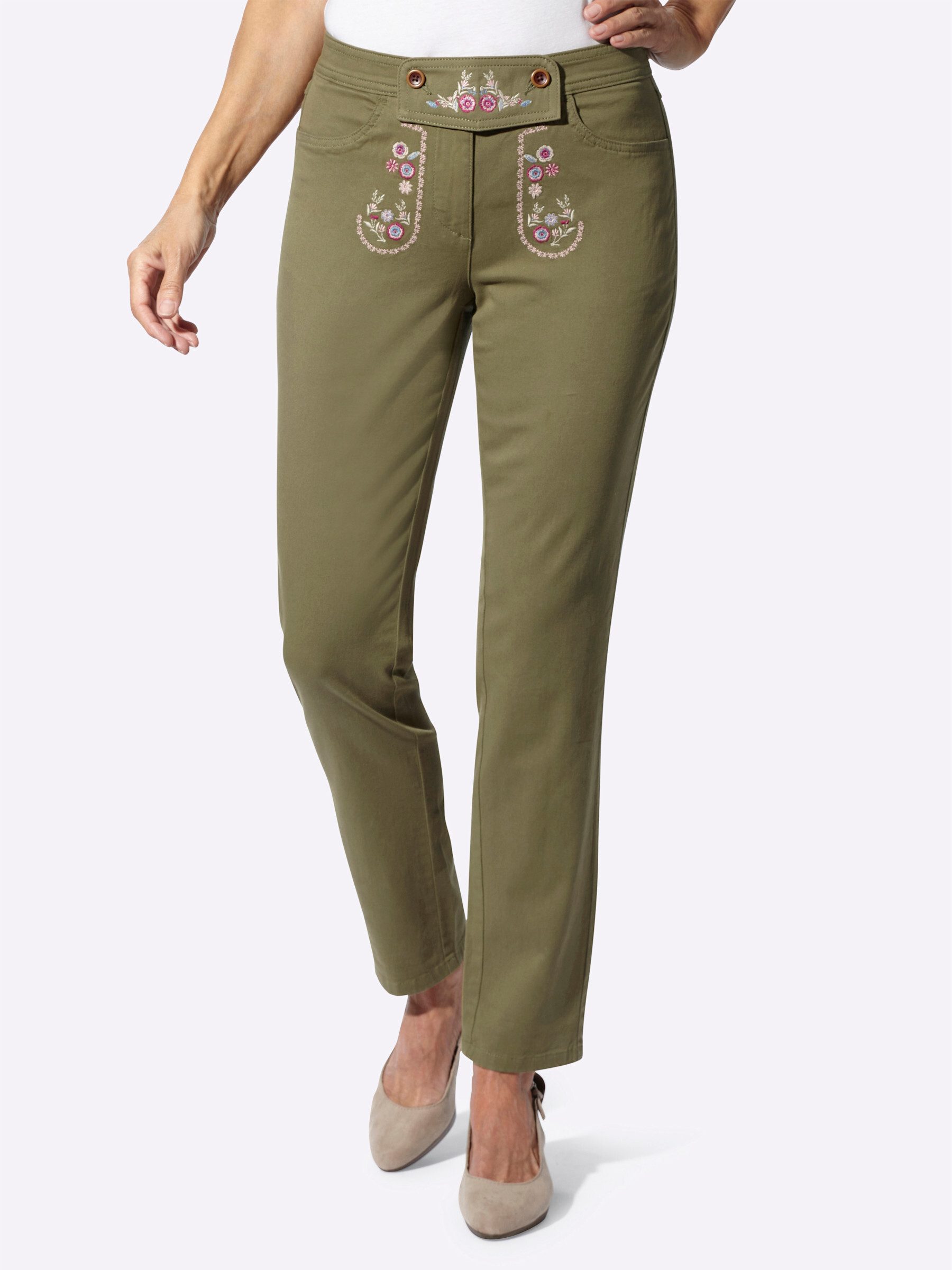 Bequeme Jeans Jeans leicht vertieft