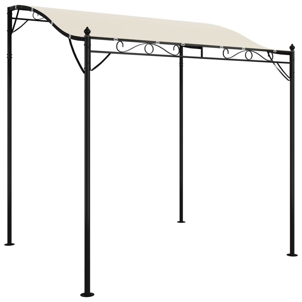 vidaXL Partyzelt Markise Creme 2x2,3 m 180 g/m² Stoff und Stahl