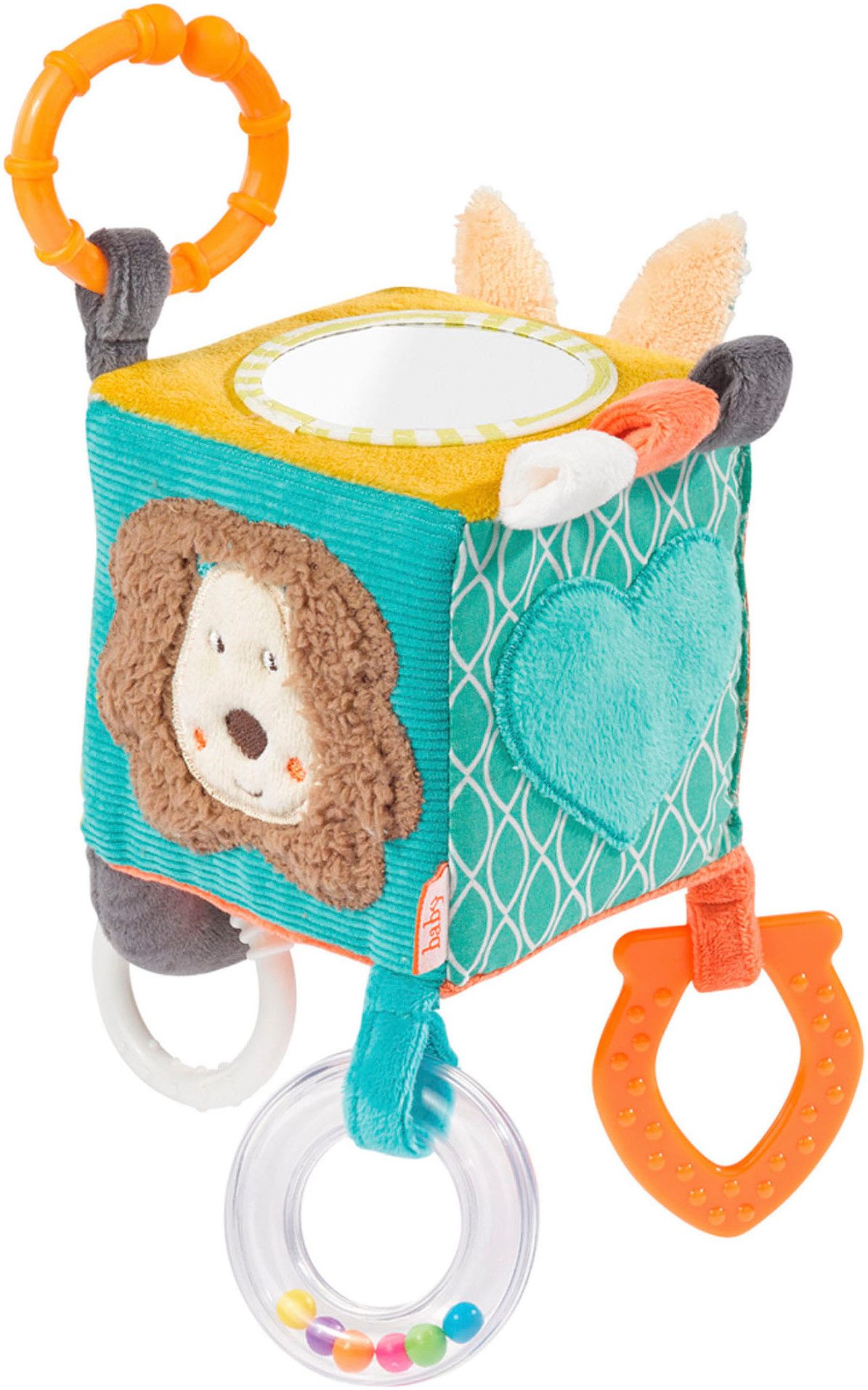 Fehn Greifspielzeug Classic Stars, Activity-Würfel Funky Friends, inklusive günstig online kaufen