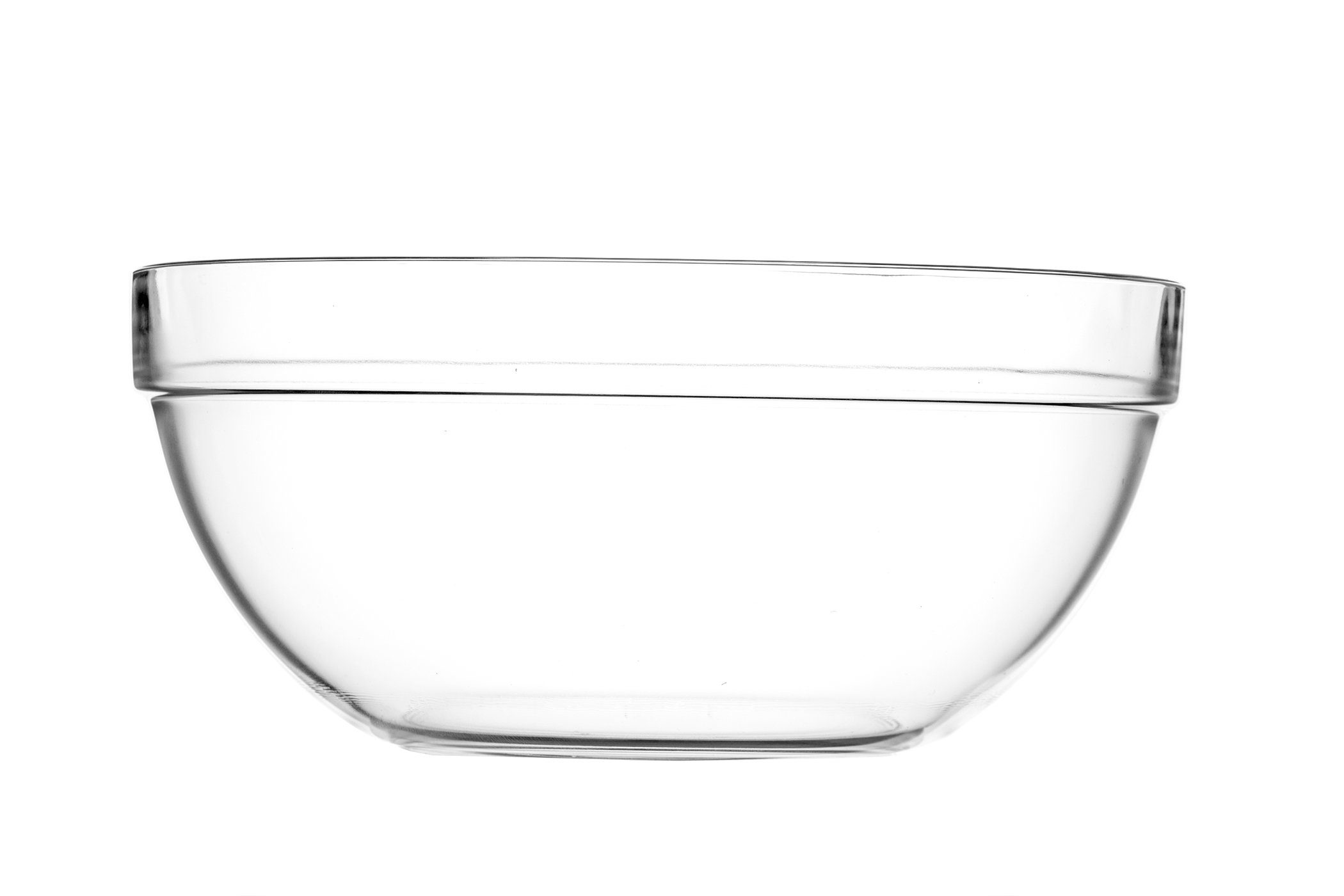 Arcoroc Salatschüssel Empilable Glasschale Ø 26 cm Made in France 4,5 L Glasschüssel, Glas, (1-tlg)