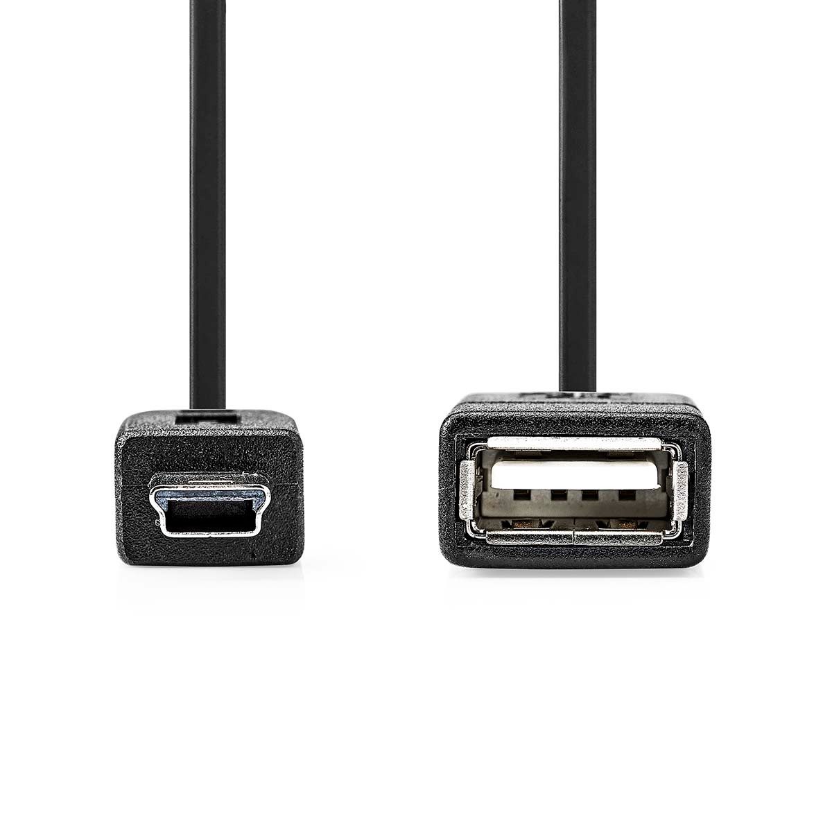 Nedis CCGB60315BK02 USB-Adapter USB zu USB
