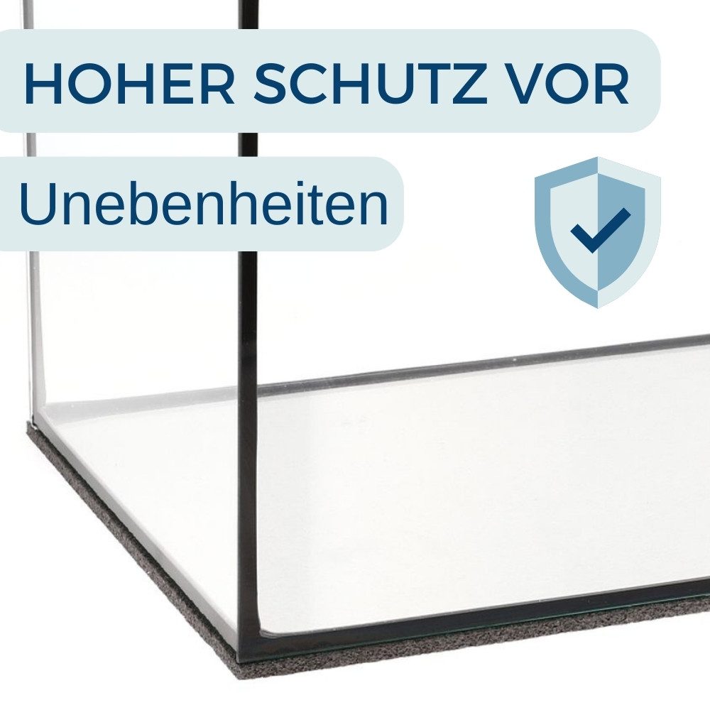 GarPet Aquarium Aquarium Unterlage Sicherheitsunterlage Terrarium 40 50 60 80 100 120