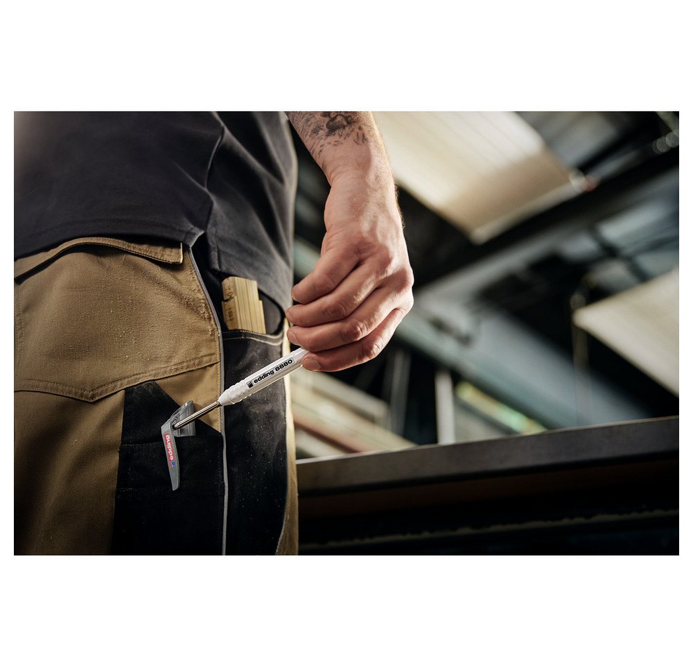 Thumbnail - edding Marker Edding Sortiert 6er-Blister 4-8881-6-2999 Ersatzspitze Blau, Gelb, Rot