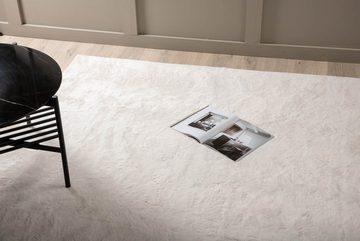 Teppich Nina Teppich 300x200 cm Polyester weiß., ebuy24, Höhe: 2 mm