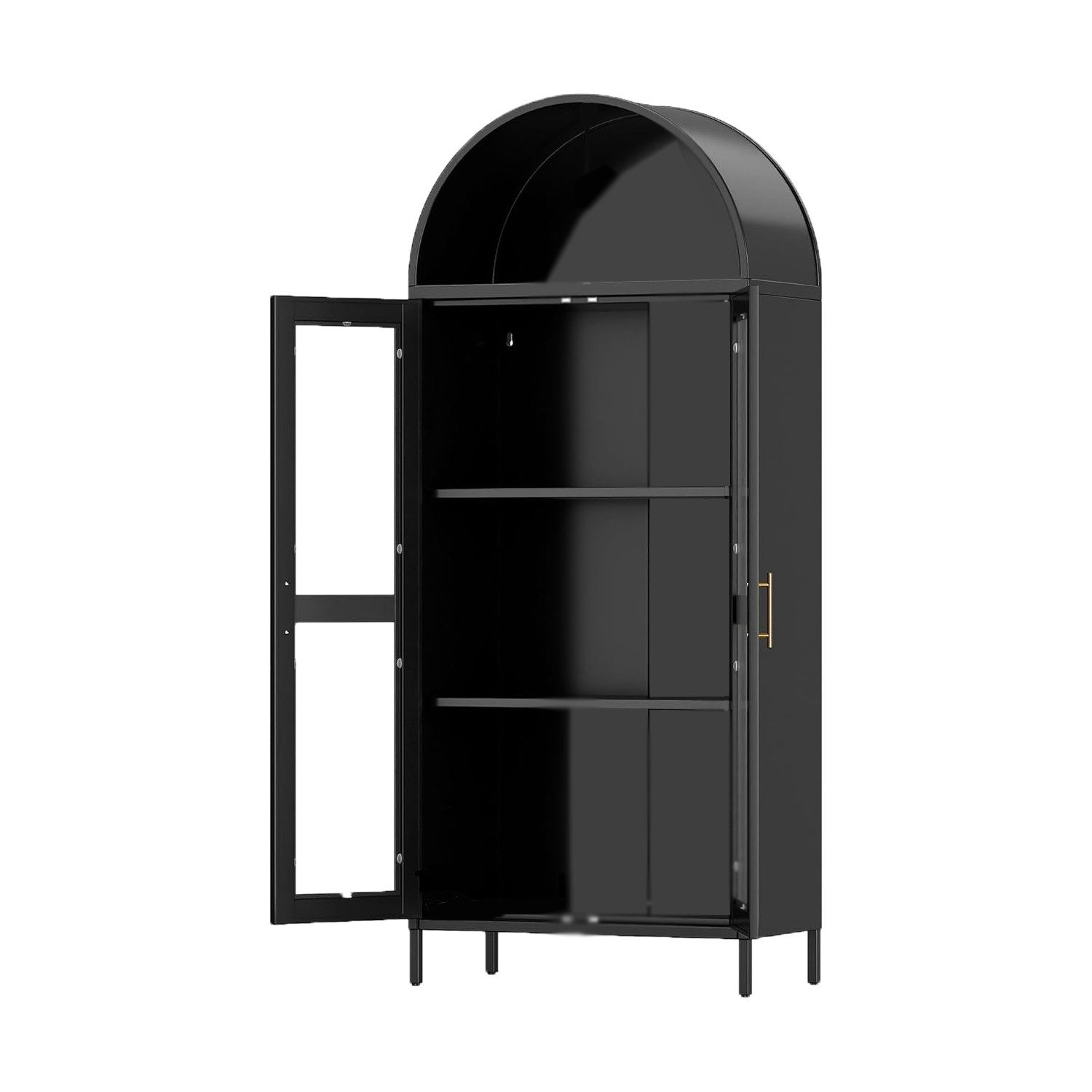 AOBABO Glasvitrine die supermetall präsentieren ständer günstig online kaufen
