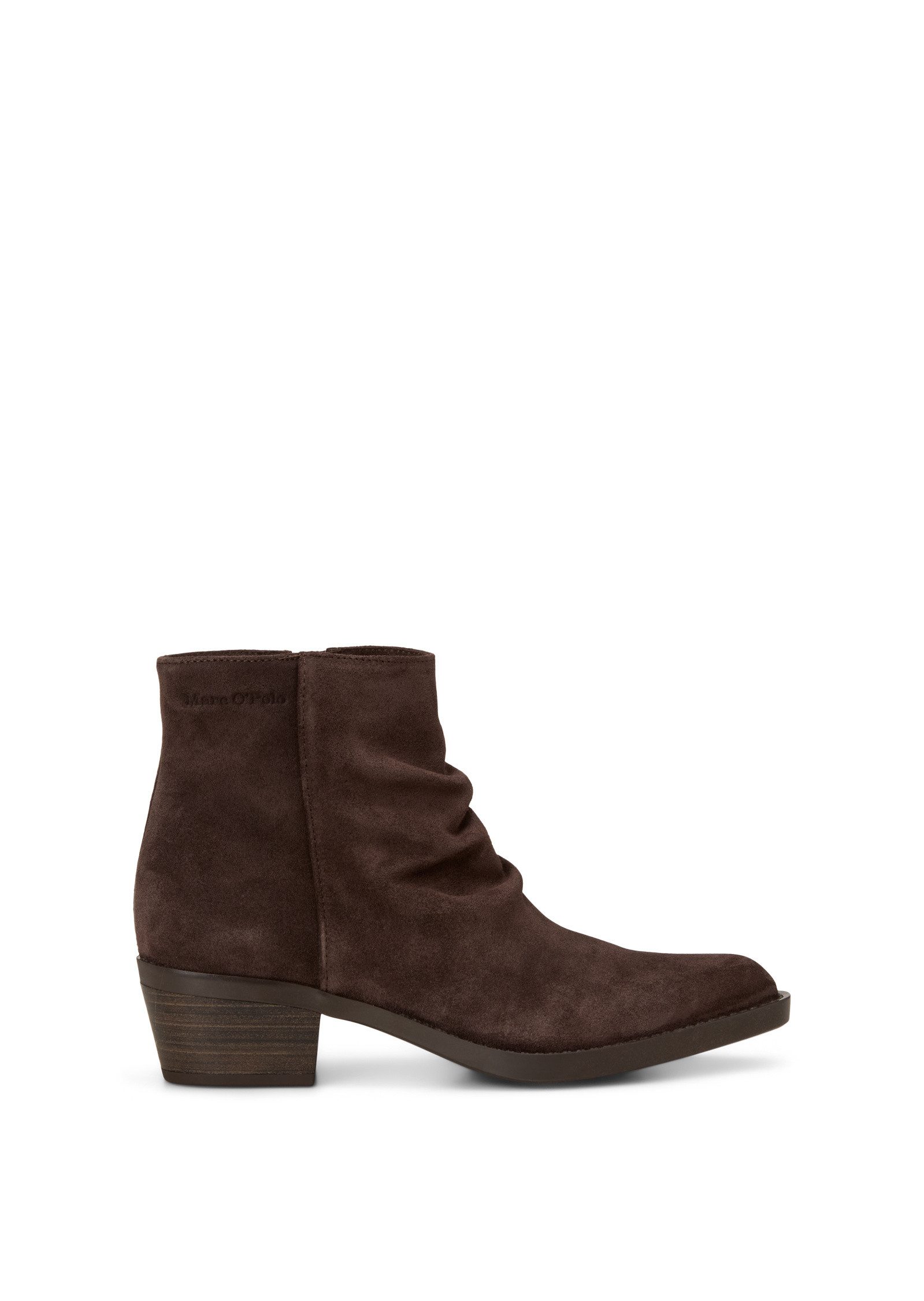 Marc O'Polo aus geöltem Veloursleder Stiefelette