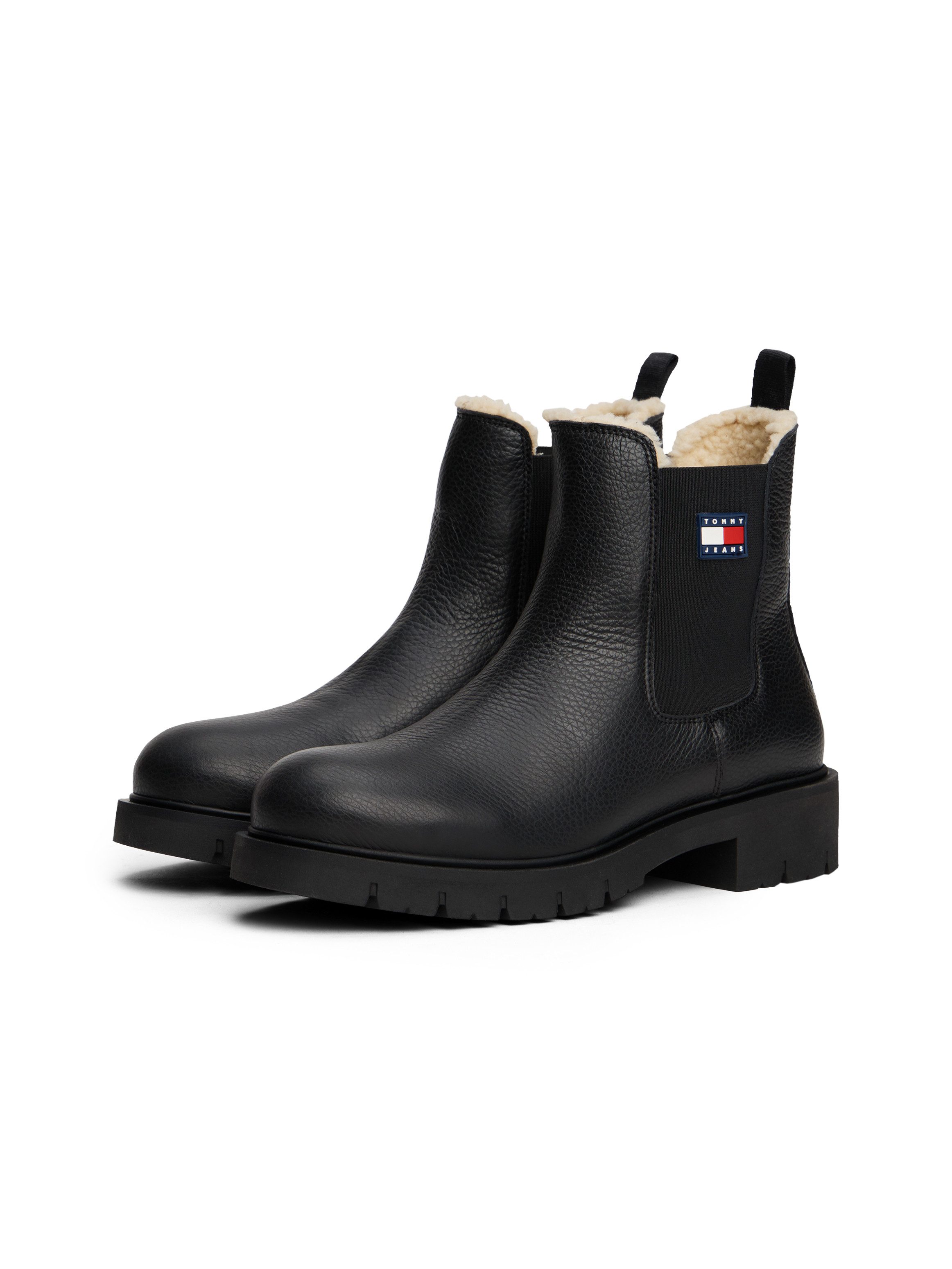 Tommy Jeans TJW CHELSEA BOOT WL Chelseaboots, Blockabsatz, Stiefelette mit günstig online kaufen