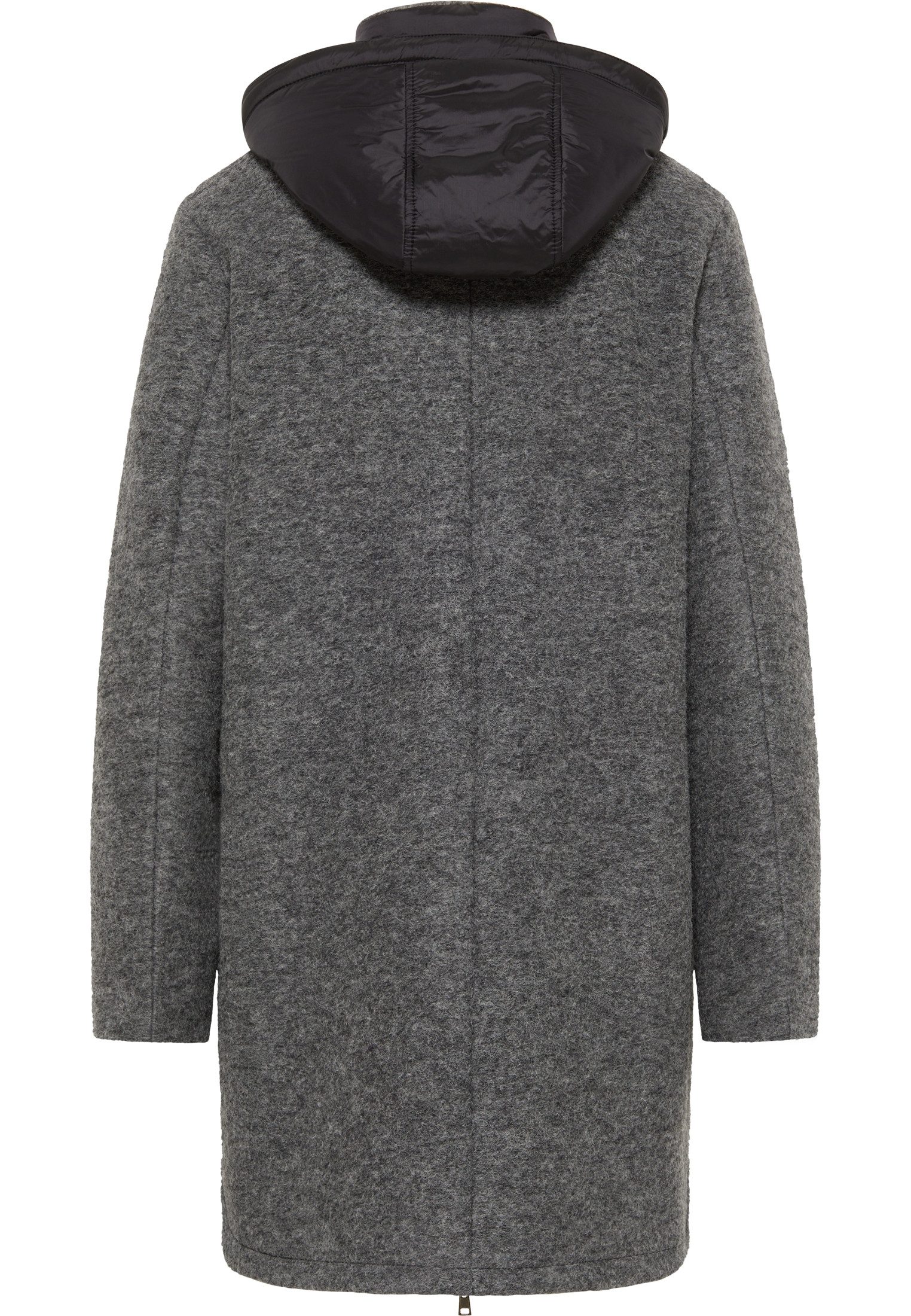 Barbara Lebek Wollmantel Wolljacke mit Kapuze günstig online kaufen