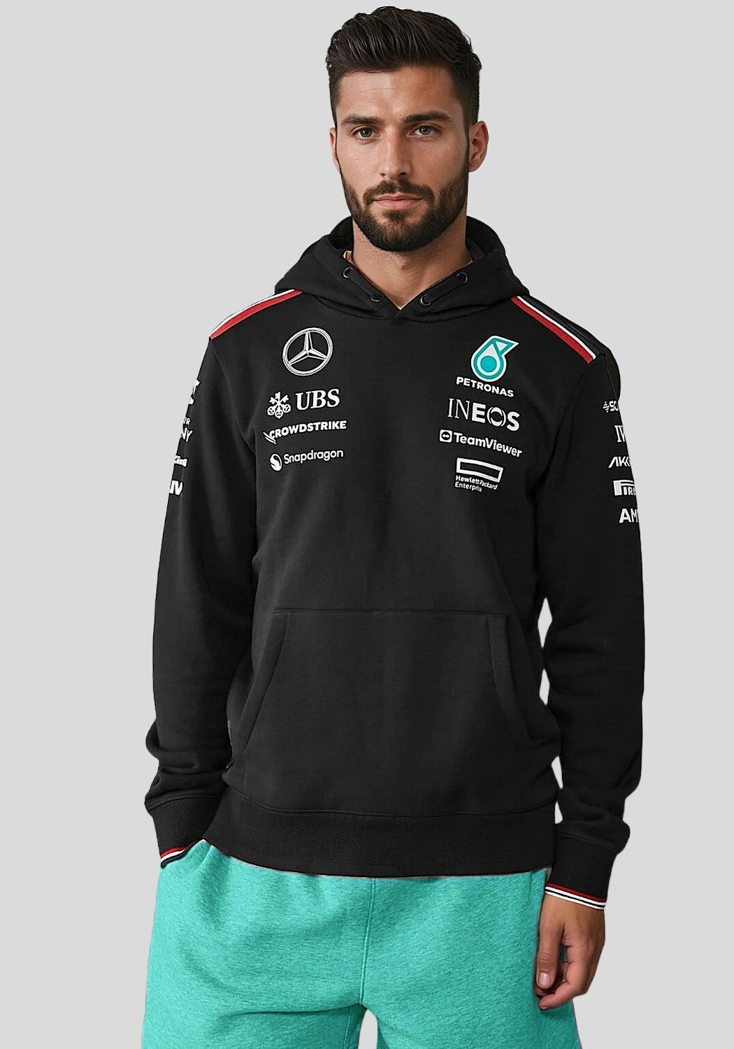 Mercedes AMG Petronas Kapuzensweatshirt F1 Team RP Motorsport Formel 1 Hood günstig online kaufen