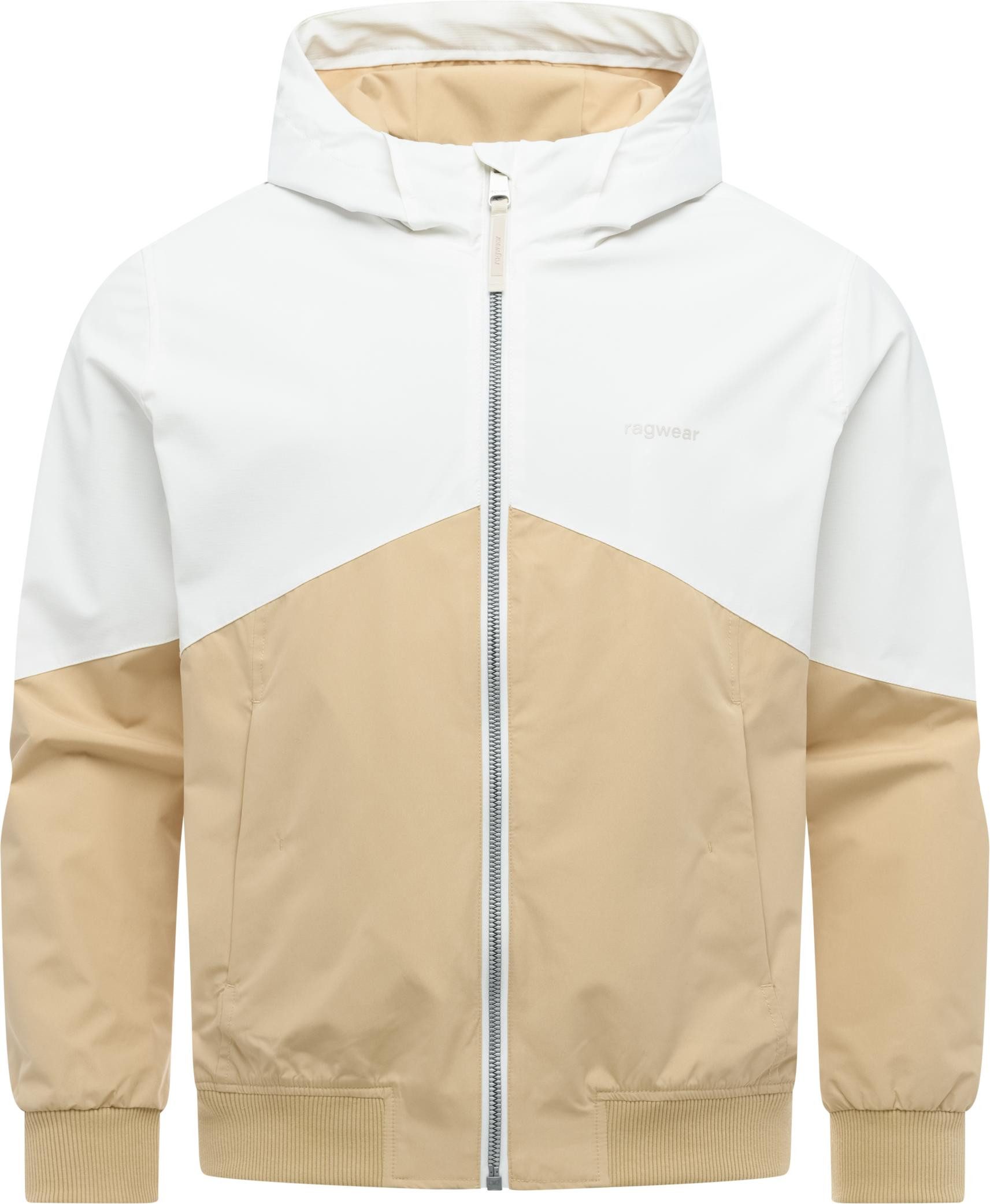 Ragwear Funktionsjacke Sherwend Wasserdichte leichte Übergangsjacke mit Kapuze