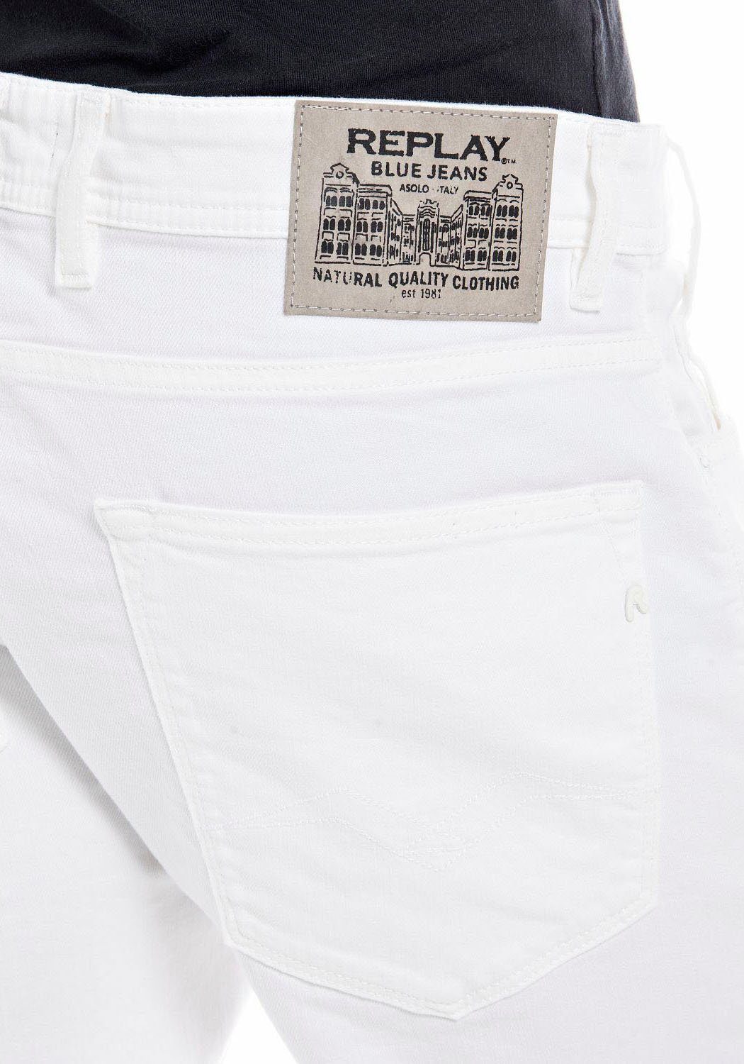 RBJ.901 Replay white Shorts