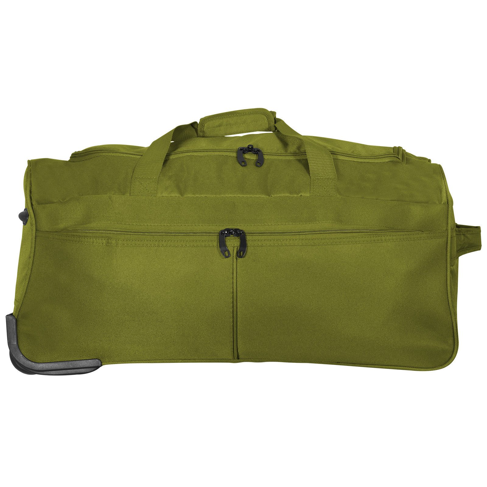 Trendyshop365 Reisetasche Brooklyn (Trolley, 1-tlg., 65x35x30cm, 70 Liter, leichte XL Tasche für Damen und Herren), mit Trolleygriff und 2 Rollen