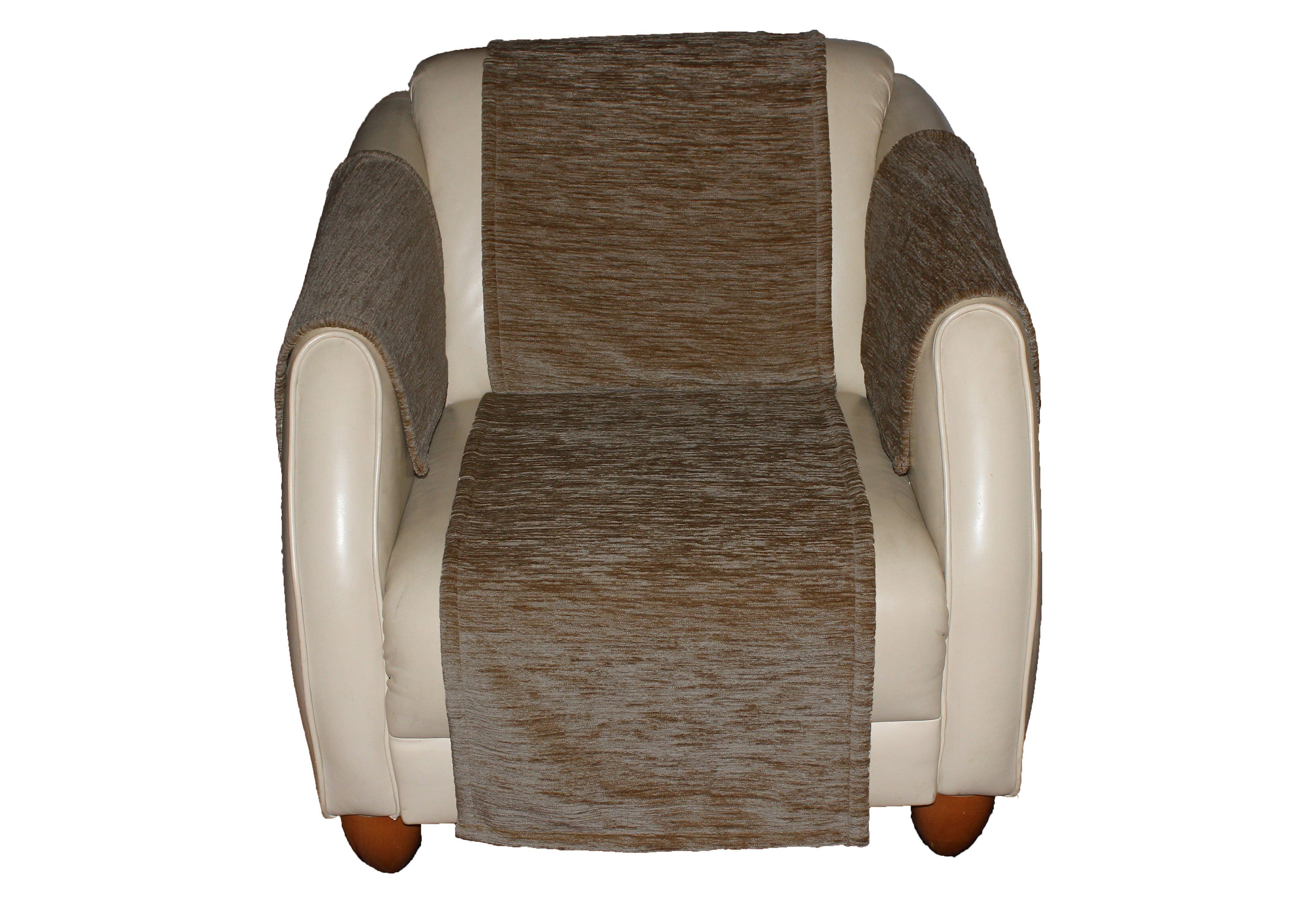 Wirth Sofahusse Miriam, 2-er Set, Armlehnenschoner, Maß: 60 x 40 cm, 2 Stüc günstig online kaufen