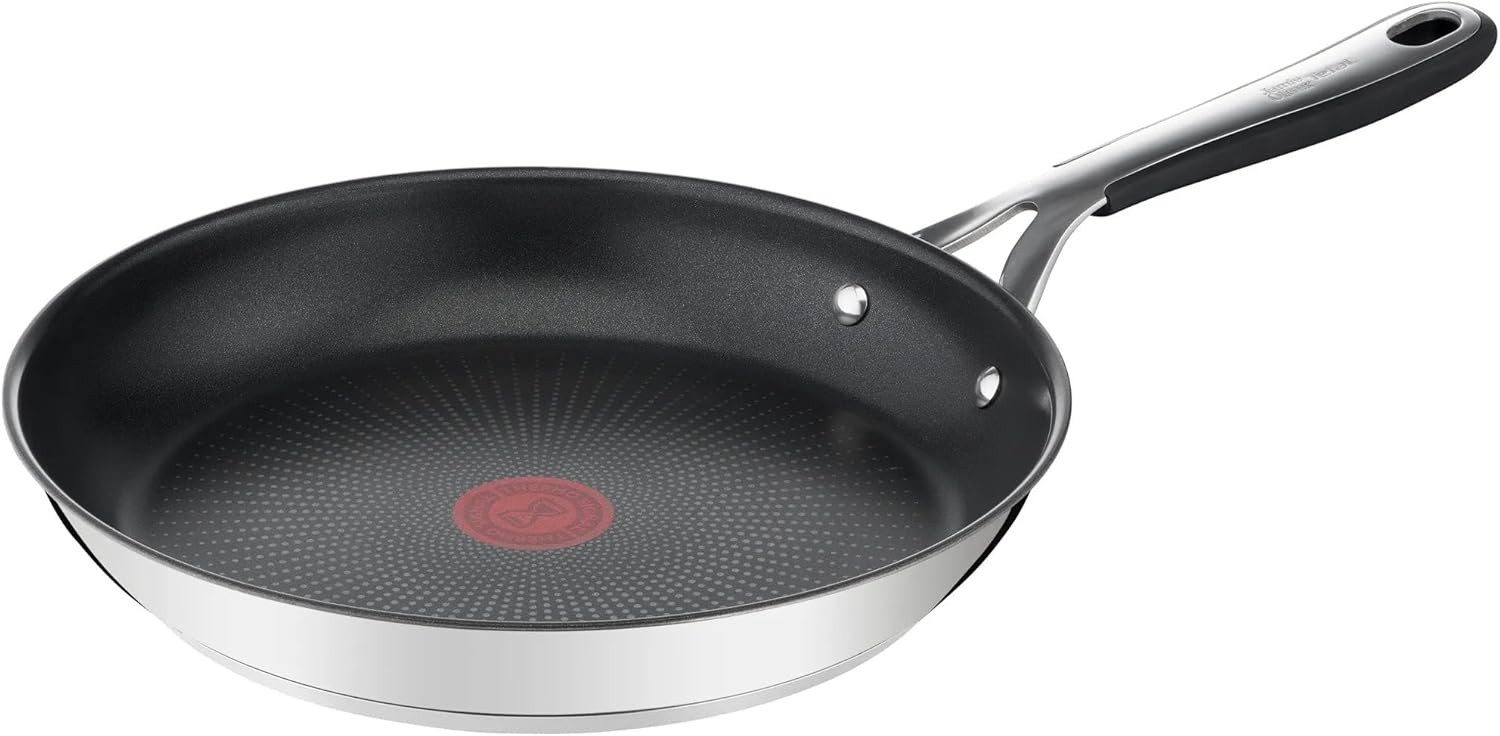 Tefal Bratpfanne Groupe SEB Pfanne 28cm JO, (1-tlg), Hochwertige Antihaftbeschichtung, für alle Herdarten