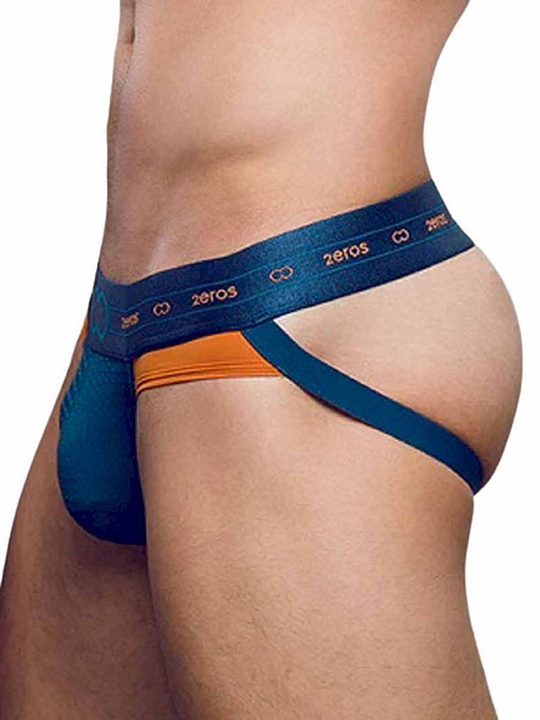 String 2Eros Aktiv NRG Jockstrap Underwear Blue
