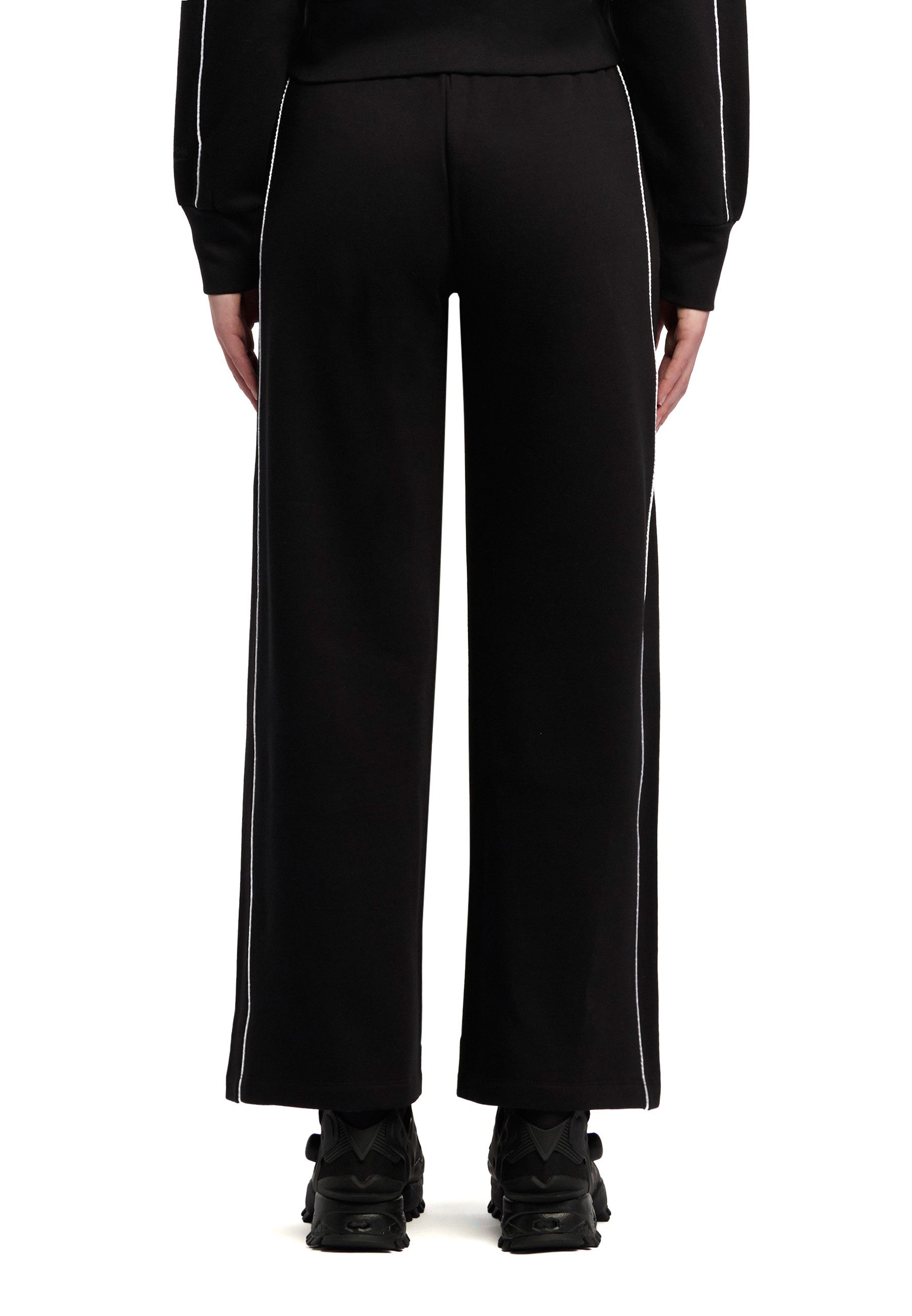 Reebok Palazzohose BAILEY WIDE LEG PANT mit weitem Bein, aus Baumwolle und Polyester, in den Größen XS bis XXL