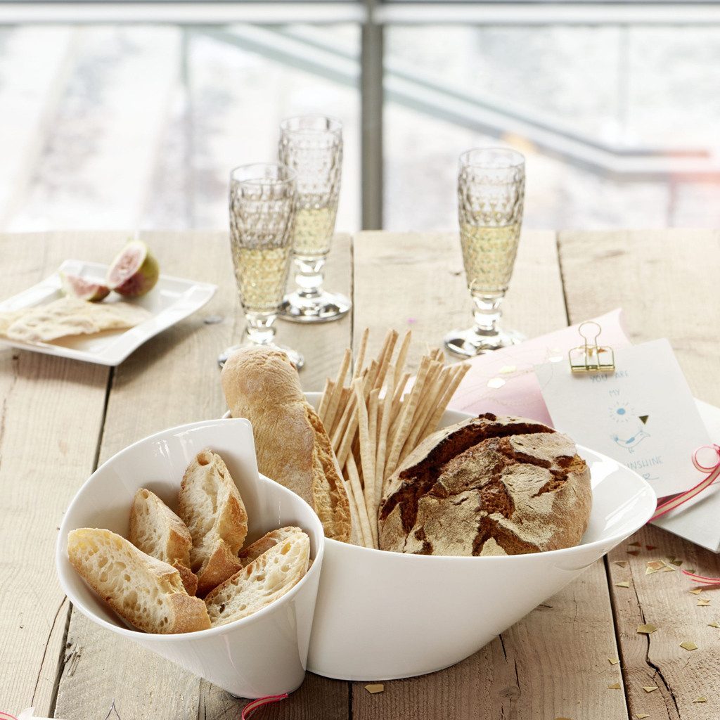 Villeroy & Boch Sektglas Boston Sektglas Klar, 1-tlg., Glas, Kristallglas, 1 Stck, spülmaschinenfest, Made in Germany