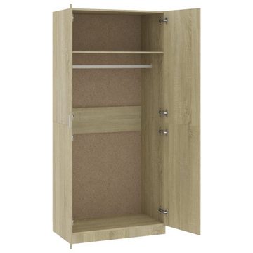 möbelando Kleiderschrank 299899 (LxBxH: 52x90x200 cm) in Sonoma-Eiche mit 2 Türen