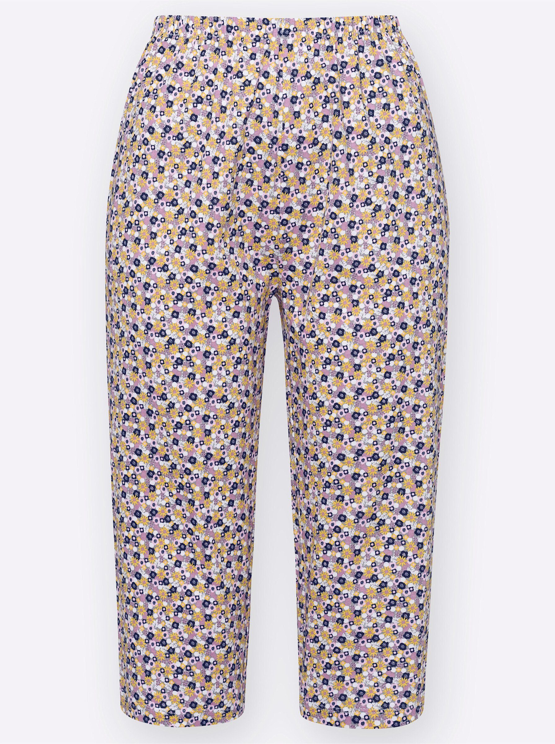 Sieh an! Schlafanzug Capri-Schlafanzug Kurzarm