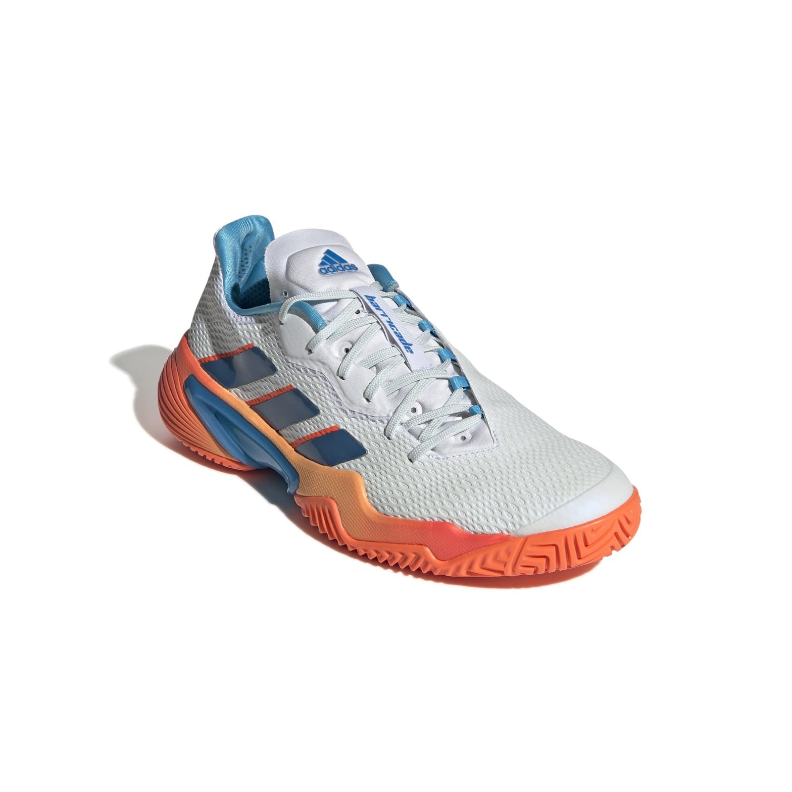 adidas Performance Barricade Allcourt (Stabil) weiss/orange Herren Tennisschuh