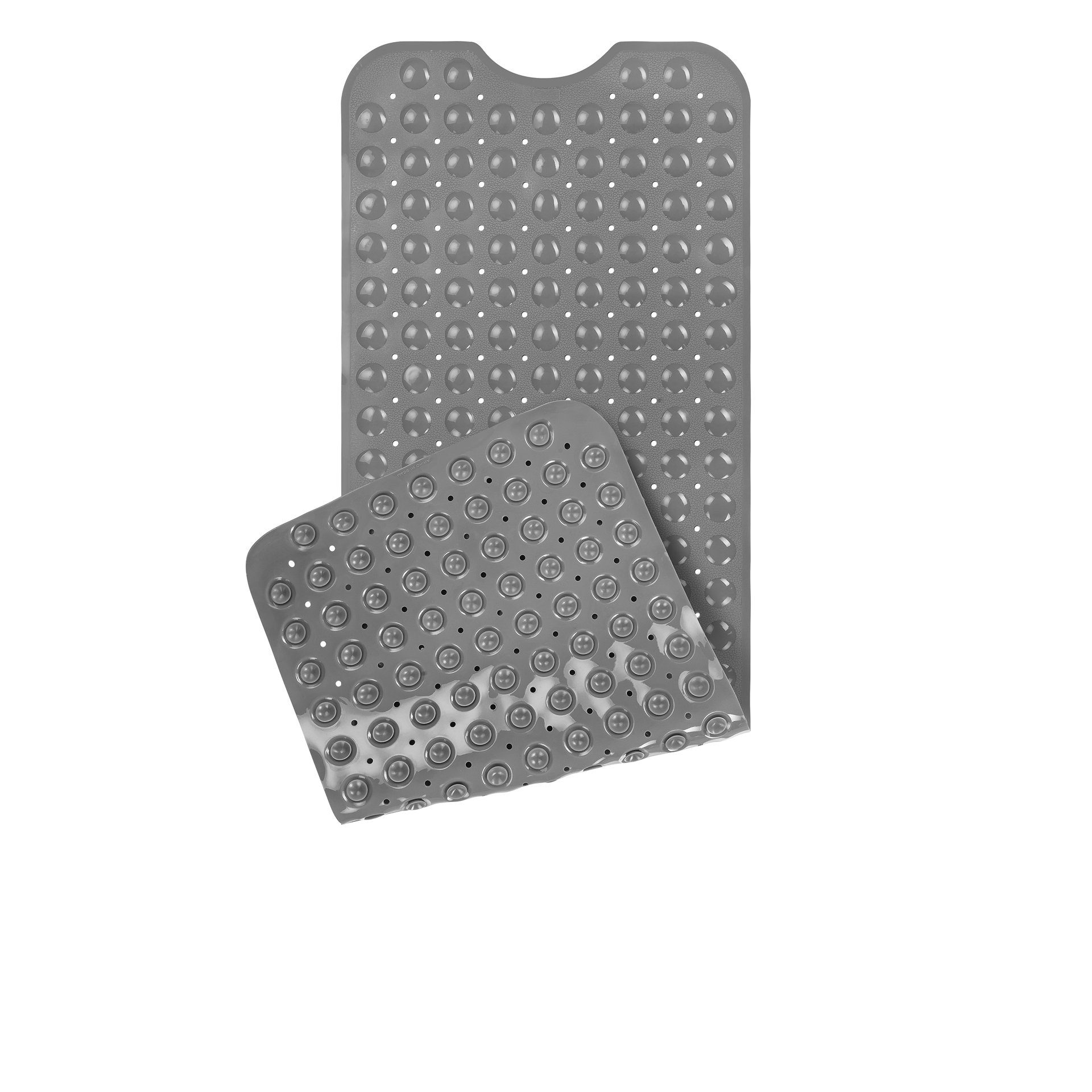 StickandShine Badematte Badewanneneinlage 100 x 41 cm eckig Saugnoppen Badematte Antirutsch