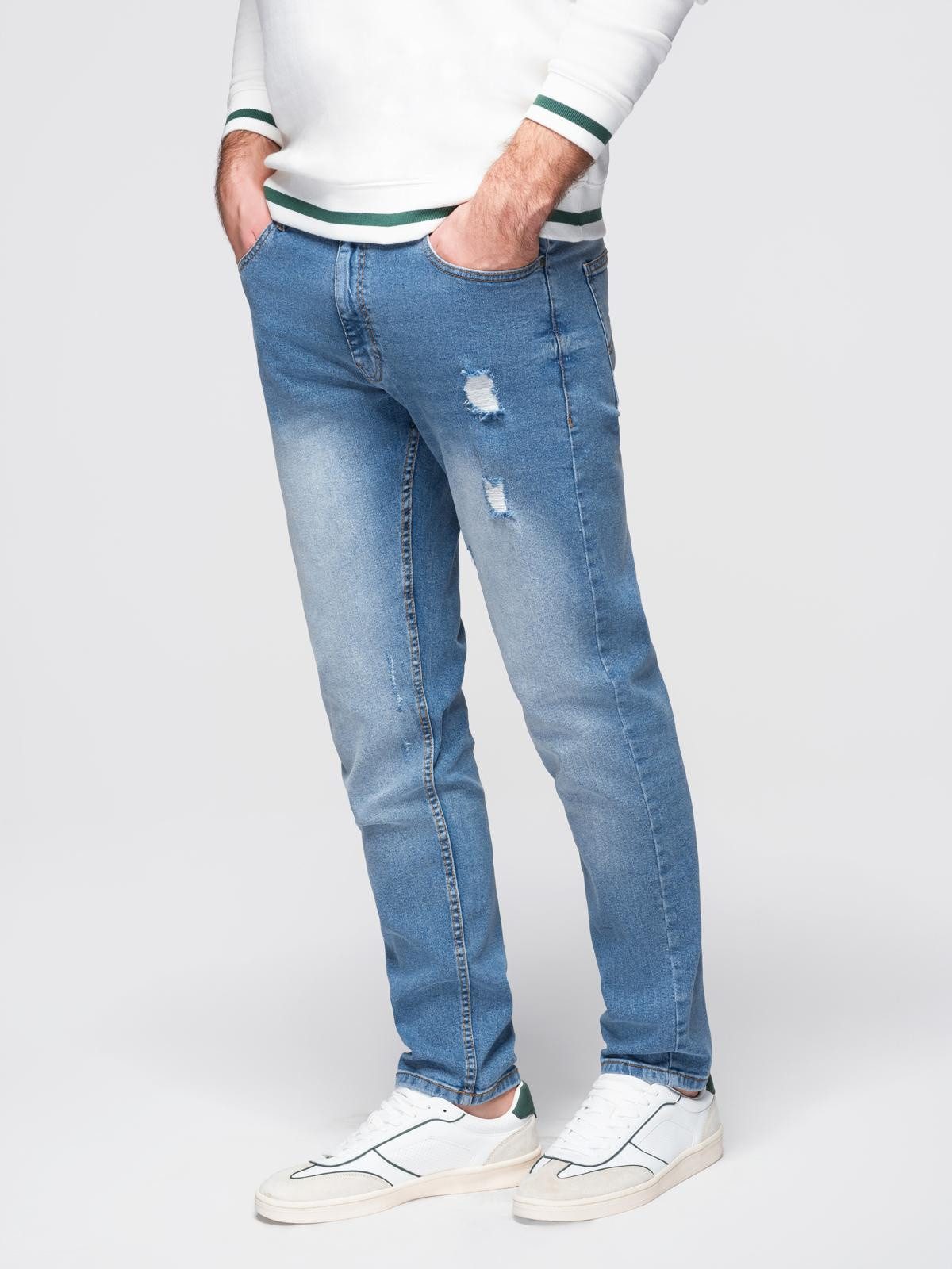 Regular-fit-Jeans Jeans REGULAR FIT mit Used-Effekt