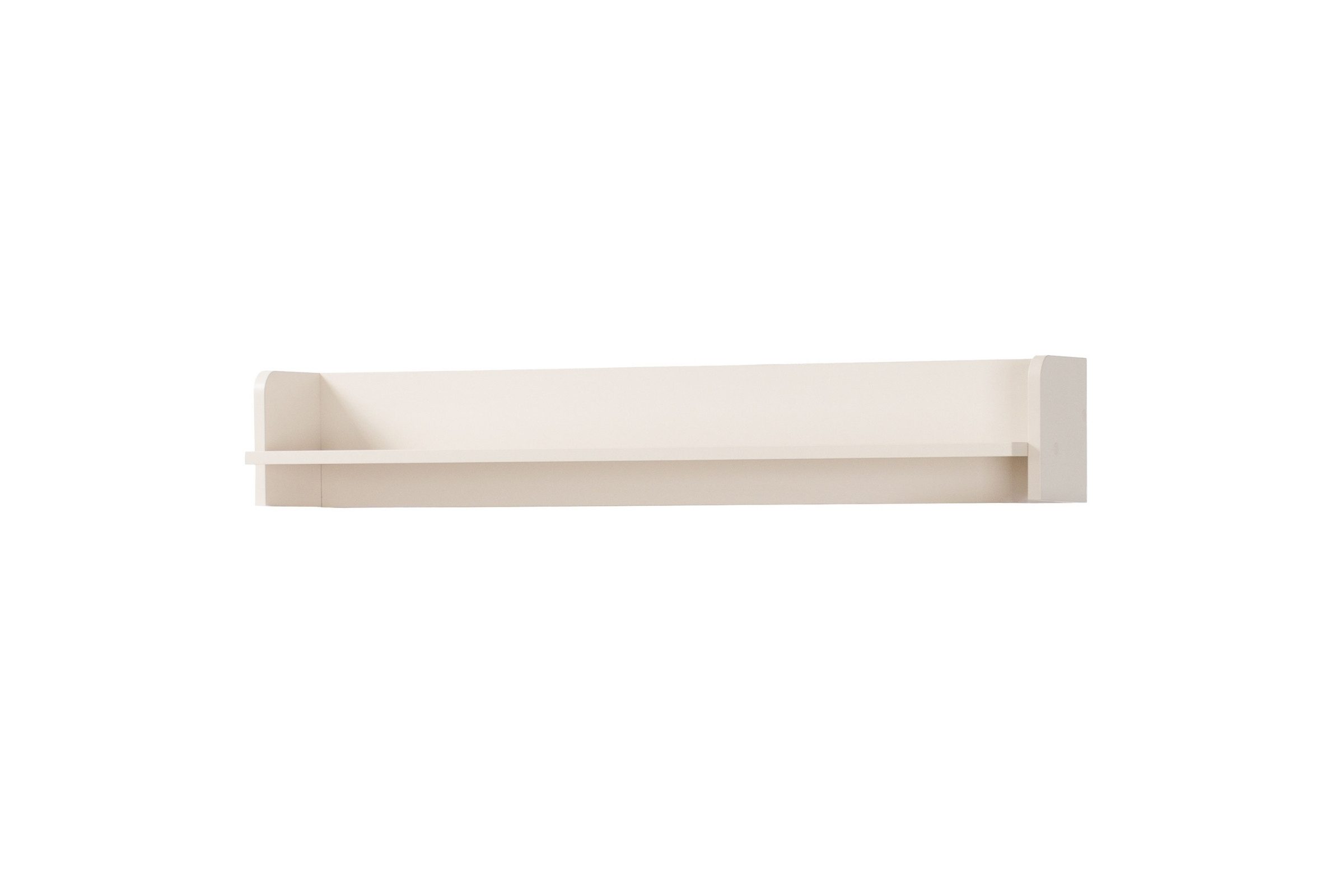 Deine Möbel 24 Hängeregal GEORGIA 09 133,5 / 17 / 22 cm GEORGIA 10 103,5 / 17 / 22 cm (B/H/T), Set 1-tlg., GEORGIA-Kollektion Beige Sandbeige