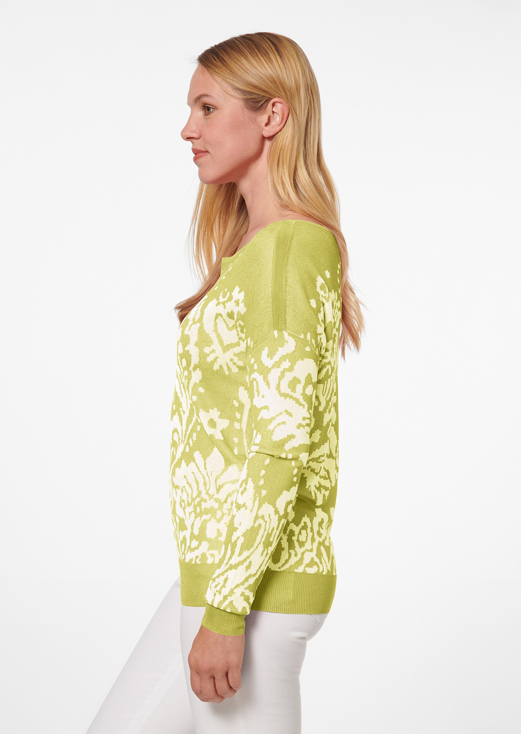 MADELEINE Strickpullover Jacquardpullover