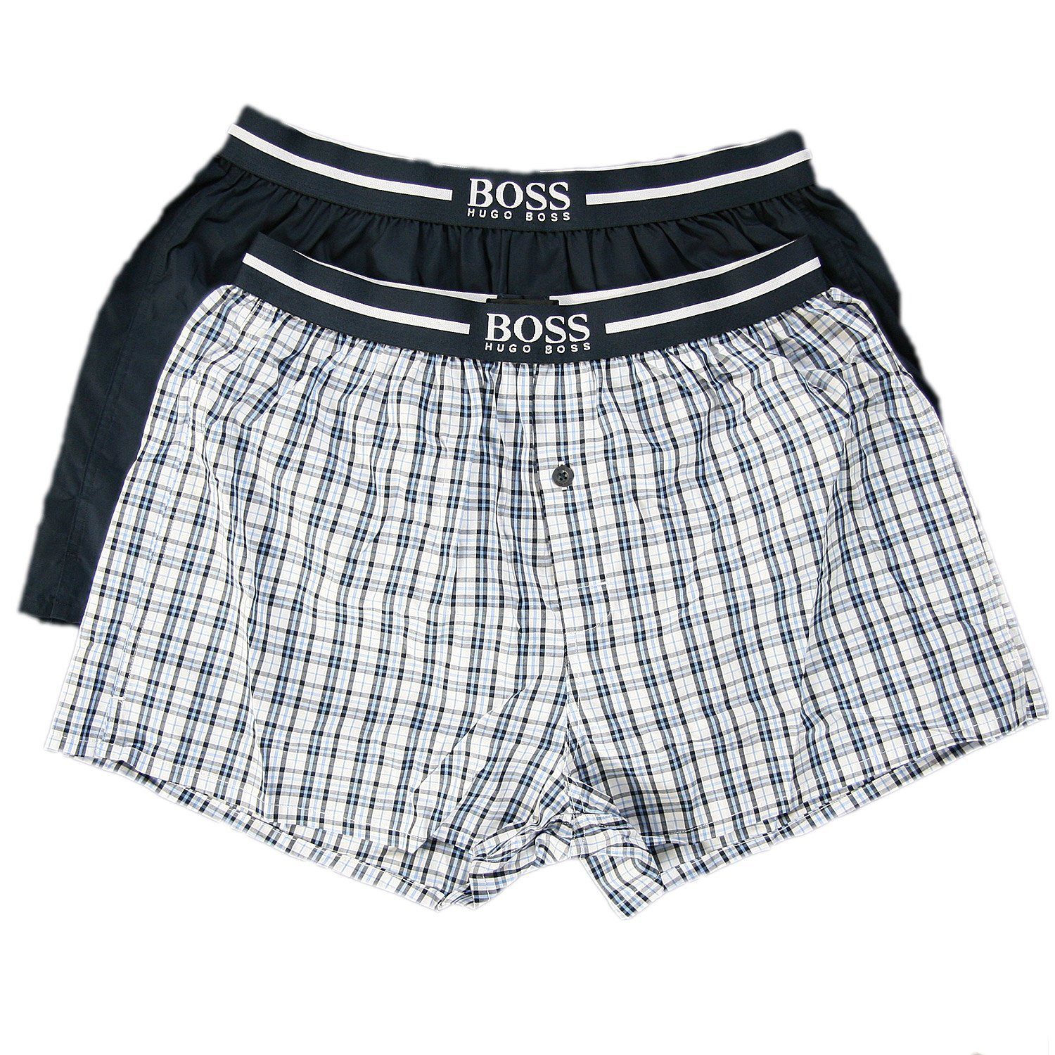 BOSS Webboxer Woven Boxer EW (2-St., 2er-Pack) im Doppelpack