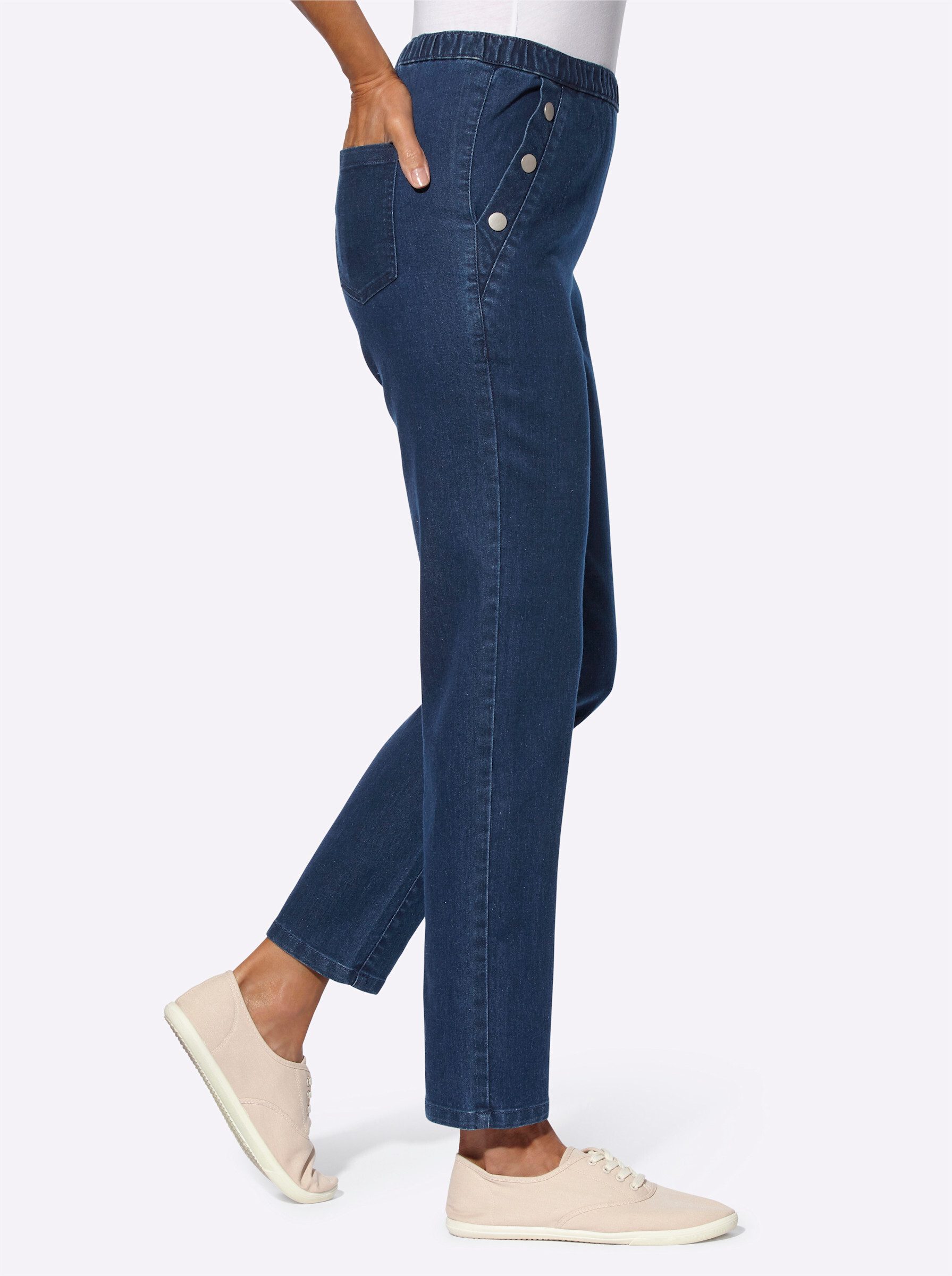 Classic Basics Schlupfjeans 1 Stk. tlg. günstig online kaufen