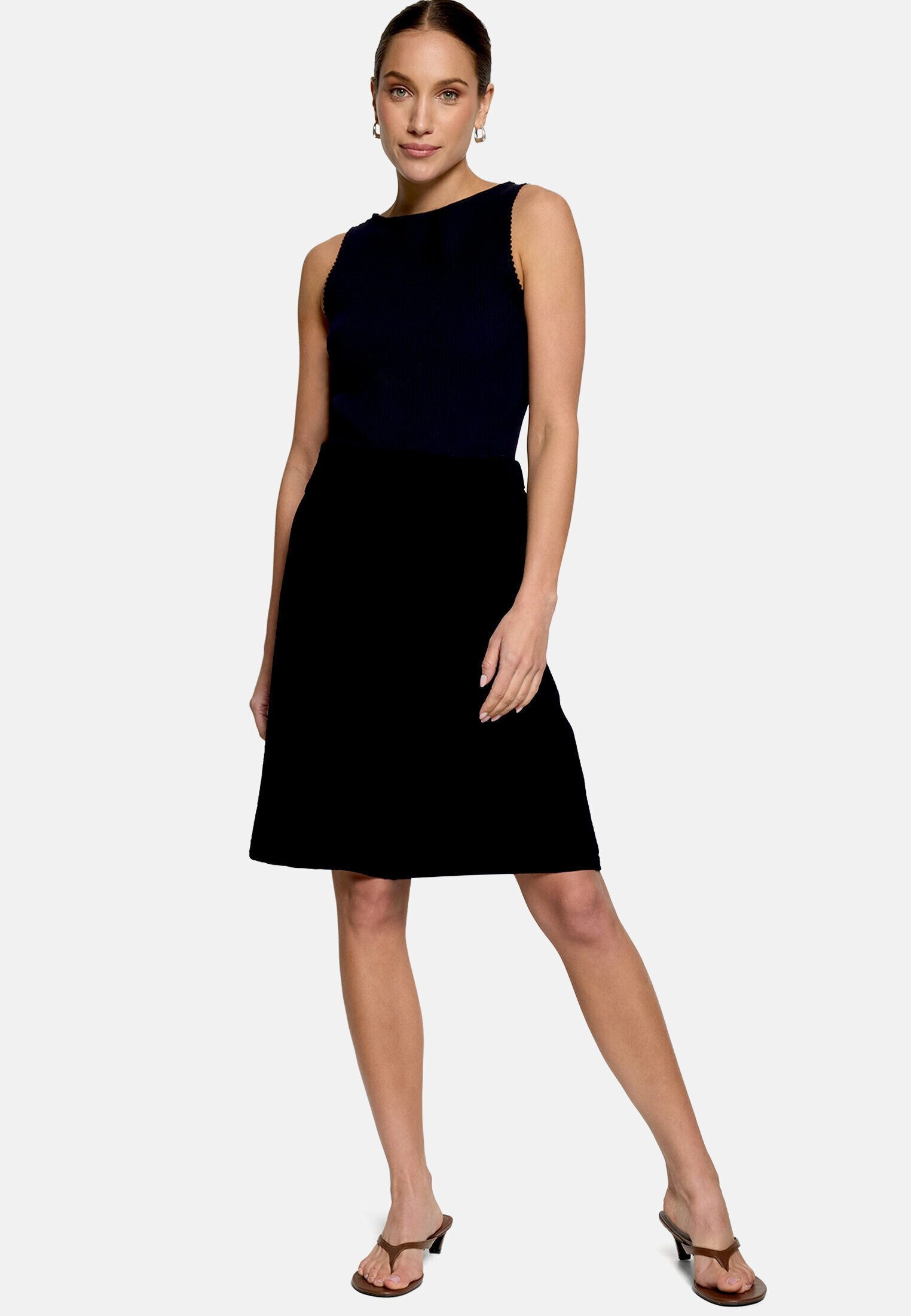 Zero Shorts Damen mit weitem Bein Plain/ ohne Details