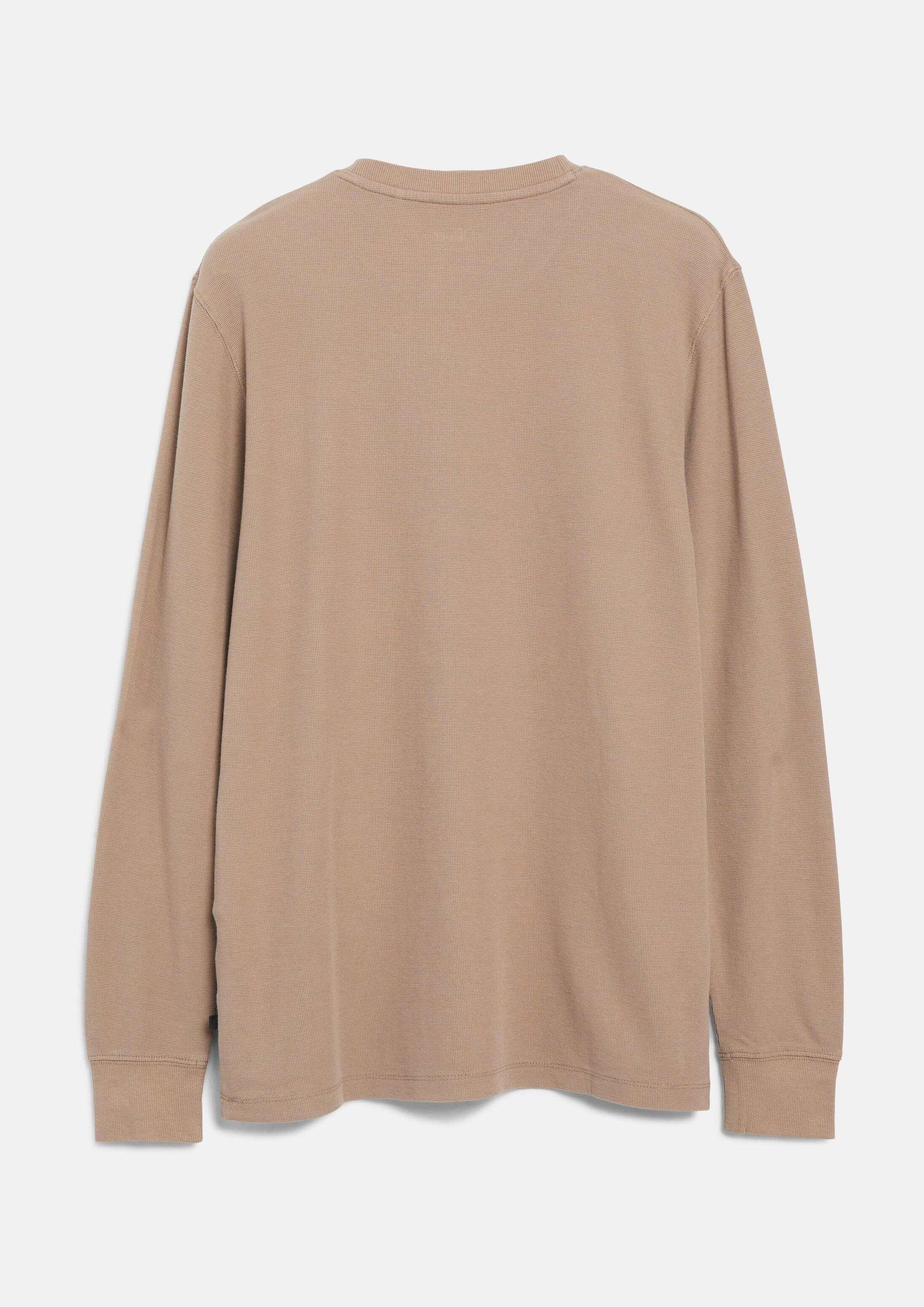 s.Oliver Langarmshirt T-Shirt Langarmshirt aus Waffel-Jersey