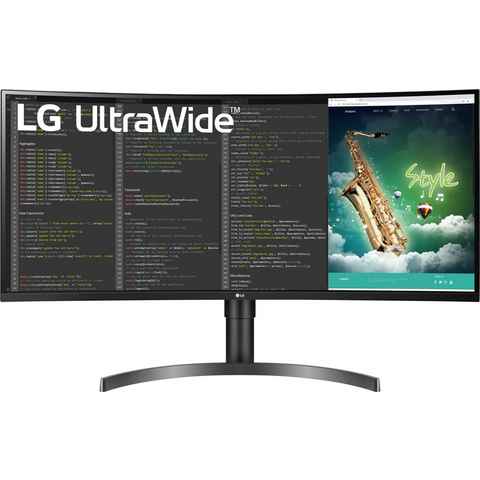 LG 35WN65C LCD-Monitor (89 cm/35 ", 3440 x 1440 px, UWQHD, 5 ms Reaktionszeit, TFT mit White LED-Backlight)