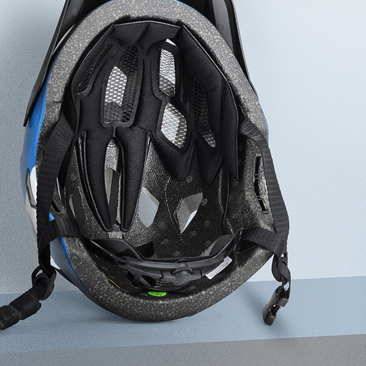 ROCKBROS Kinderfahrradhelm, 2 in 1 Helm mit abnehmbarem Kinnschutz