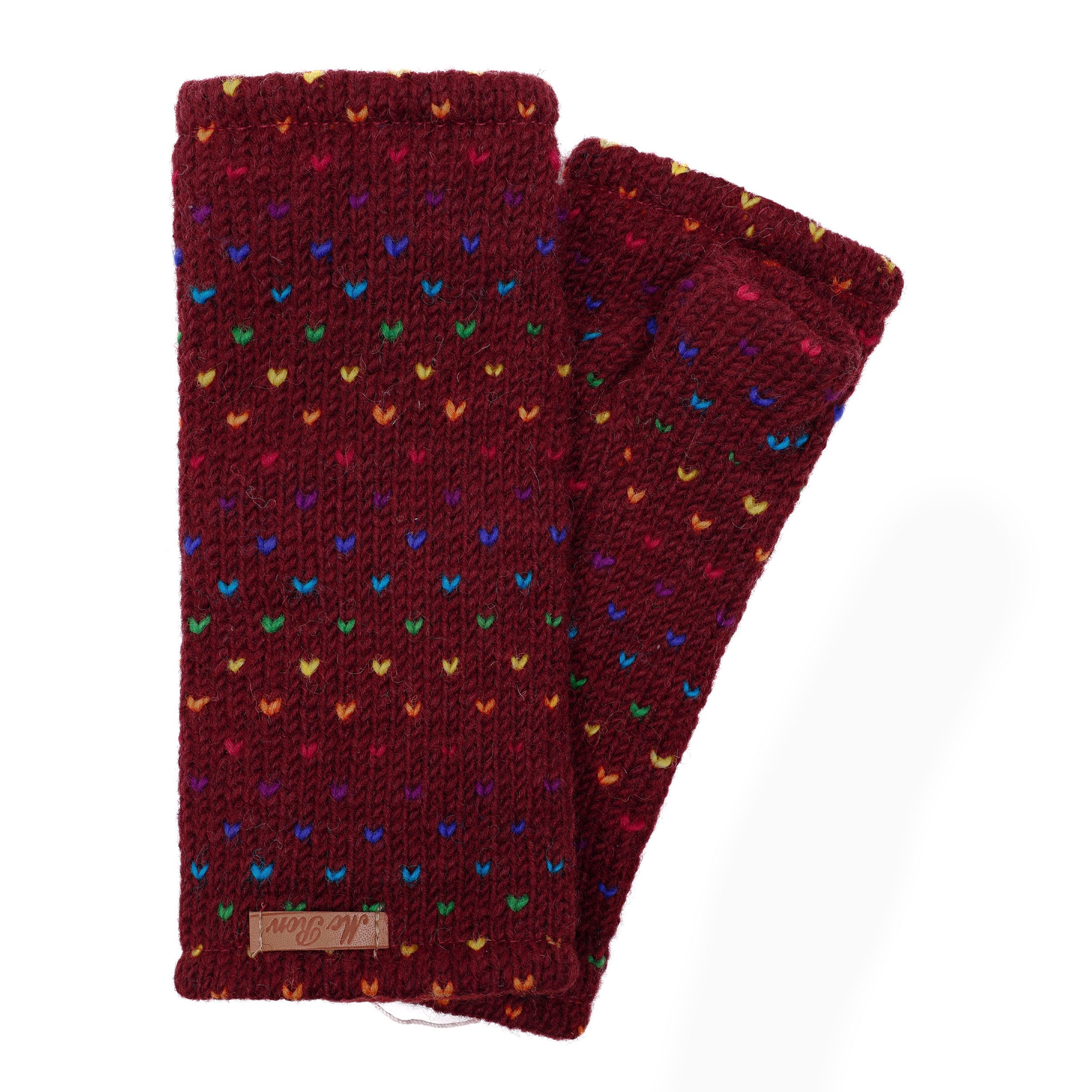 McRon Armstulpen Pulswärmer Modell Ines Regenbogen Mit Daumen, mit hohem Sc günstig online kaufen