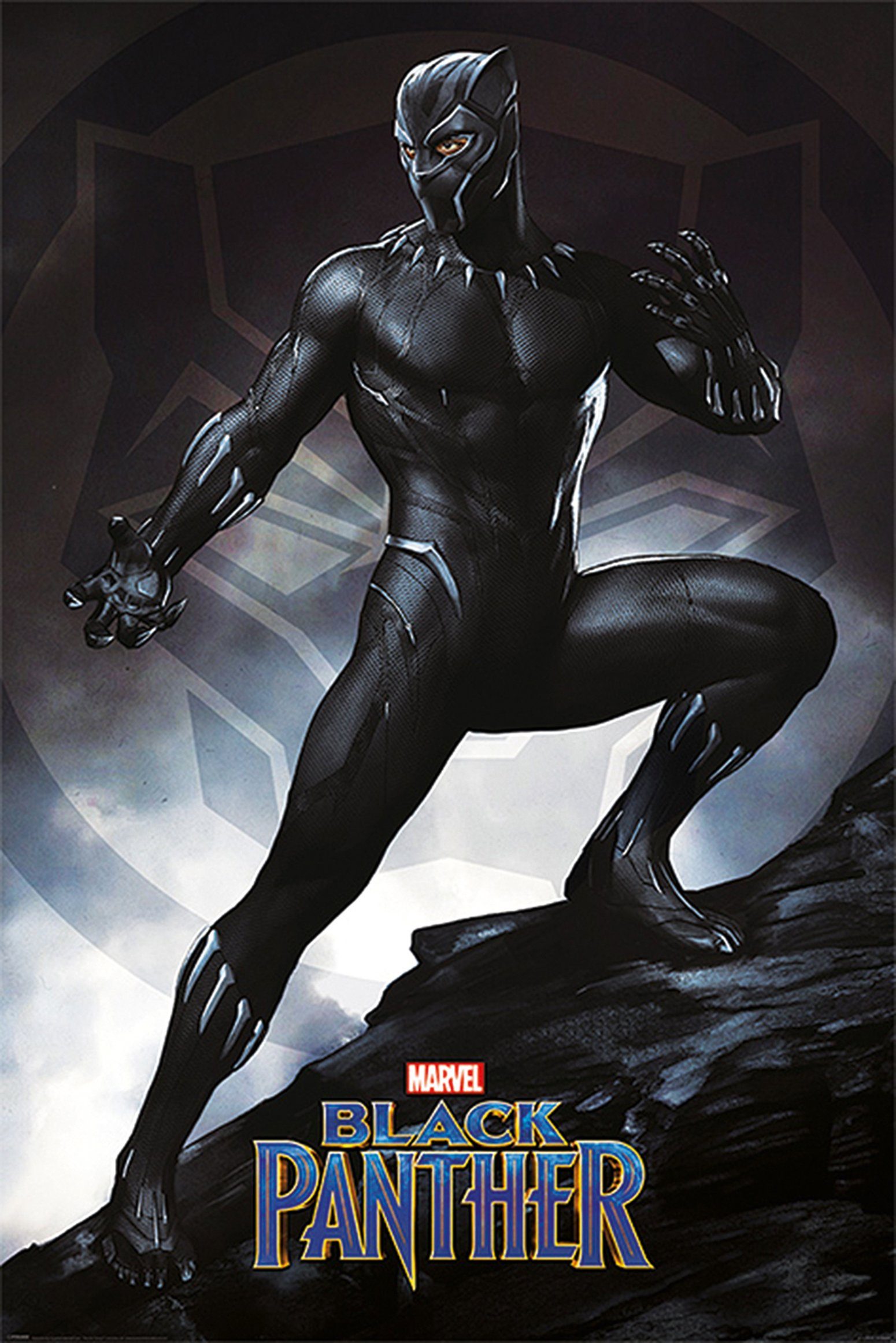 PYRAMID Poster Black Panther Poster Stance 61 x 91,5 cm