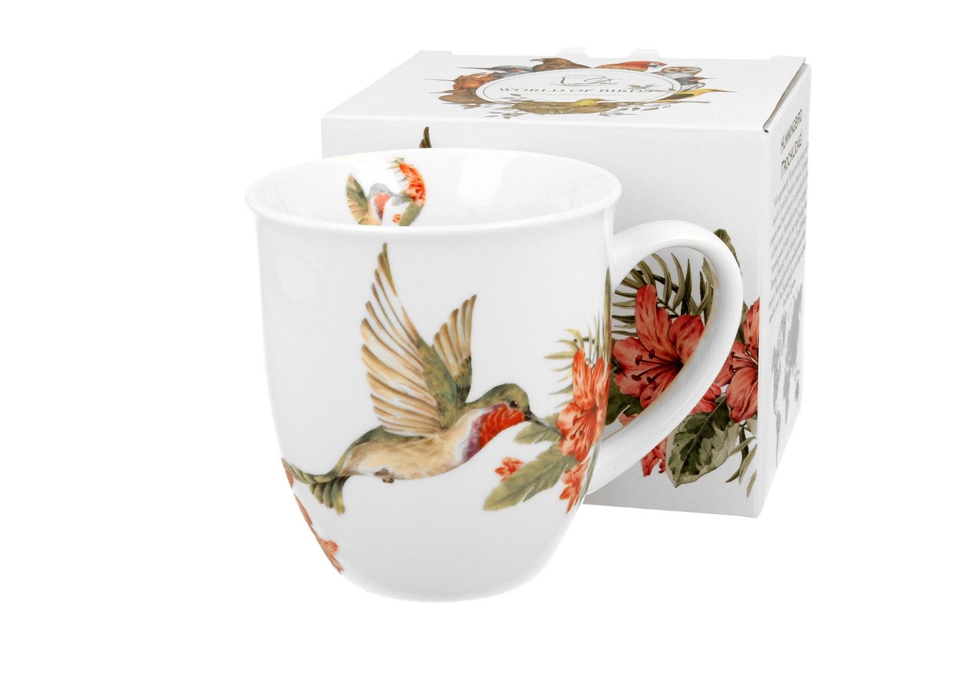 Tasse Hummingbird Kolibri Porzellan 0,4 L im Geschenkkarton